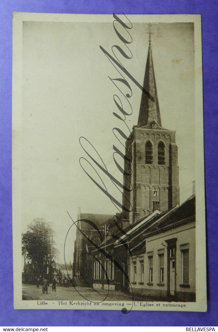 Lille Kerkzicht Kerk 1936 - Lille