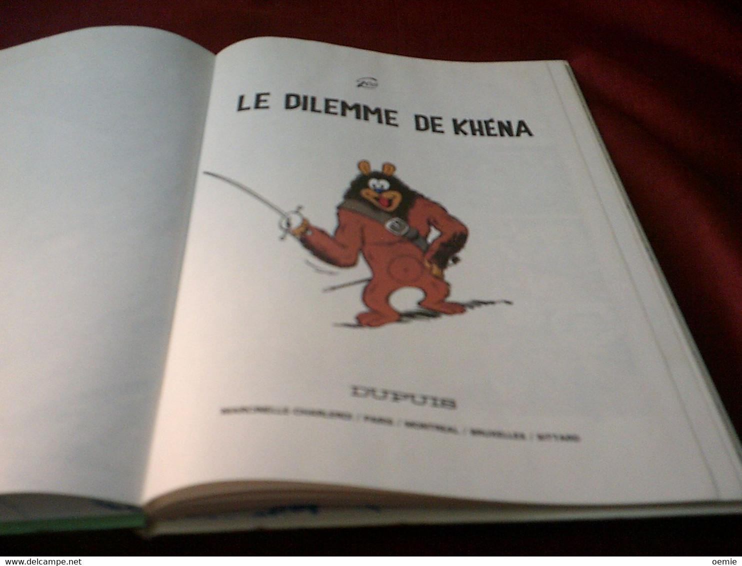 LE SCRAMEUSTACHE  / LE DILEMME DE KHENA  N° 9 - Scrameustache, Le