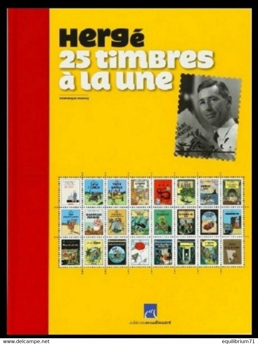 25 Timbres à La Une / Hergé In 25 Zegels - Kuifje / Tintin - Milou / Bobbie - Édition Limitée / Beperkte Editie - Philabédés