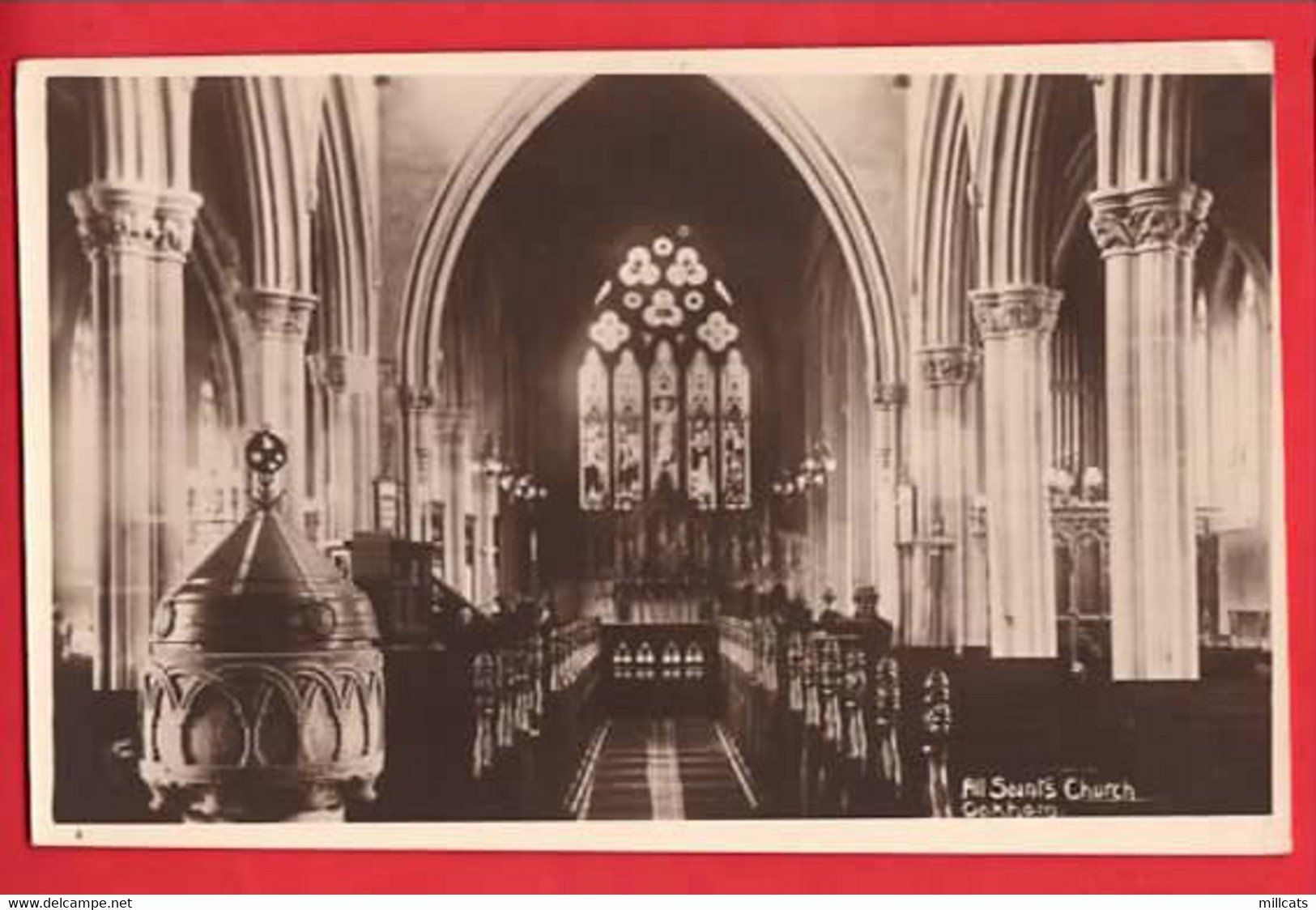 UK  RUTLAND OAKHAM    ALL SAINT'S CHURCH  INTERIOR  RP - Rutland