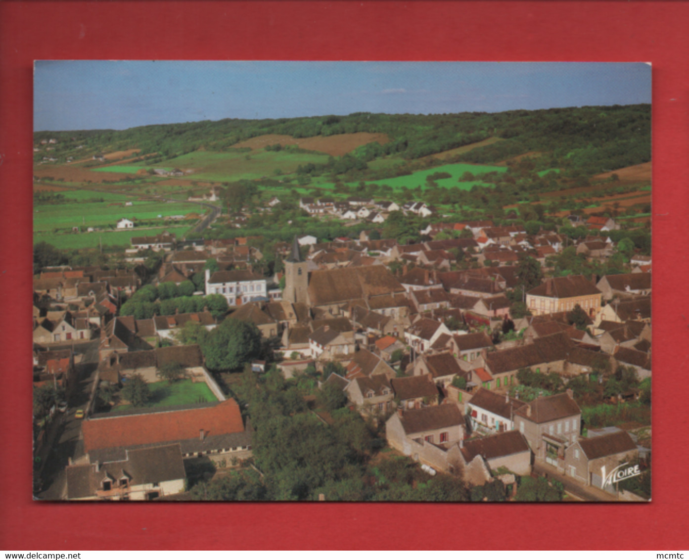 CPM -   La Vallée De L'Yonne - Veron  -(Yonne) - Vue Générale Aérienne De La Ville - Veron