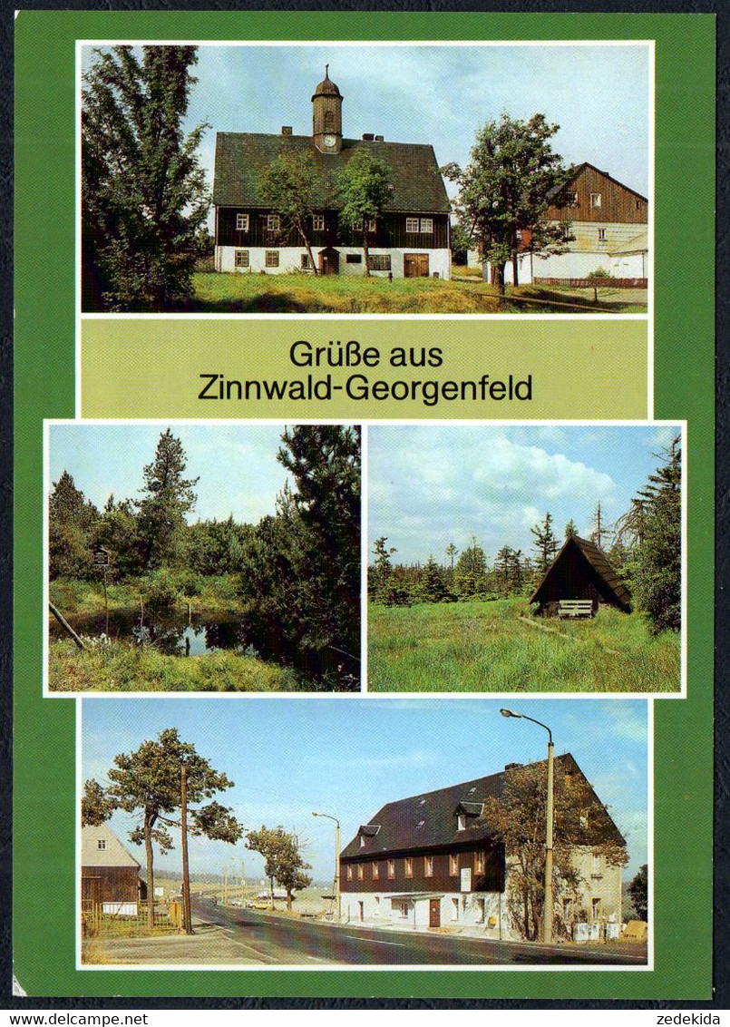 F4986 - TOP Zinnwald Georgenfeld HO Gaststätte Grenzsteinhof - Verlag Bild Und Heimat Reichenbach - Dippoldiswalde