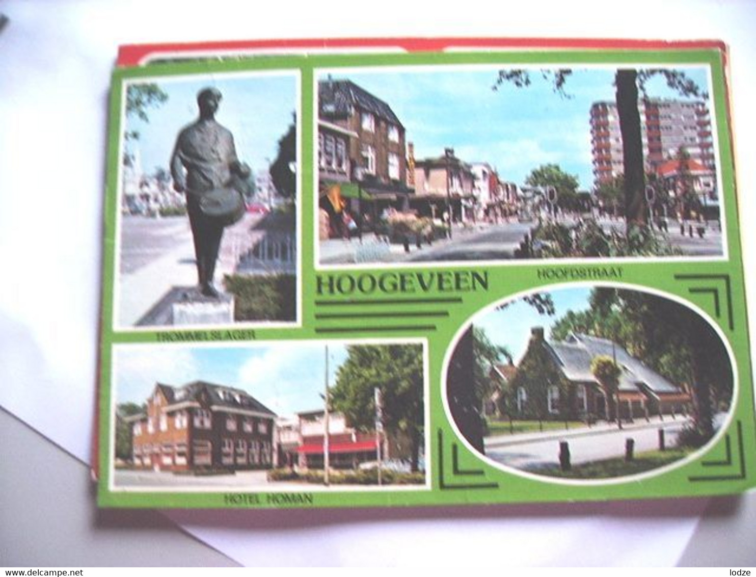 Nederland Holland Pays Bas Hoogeveen Met Hotel Homan - Hoogeveen