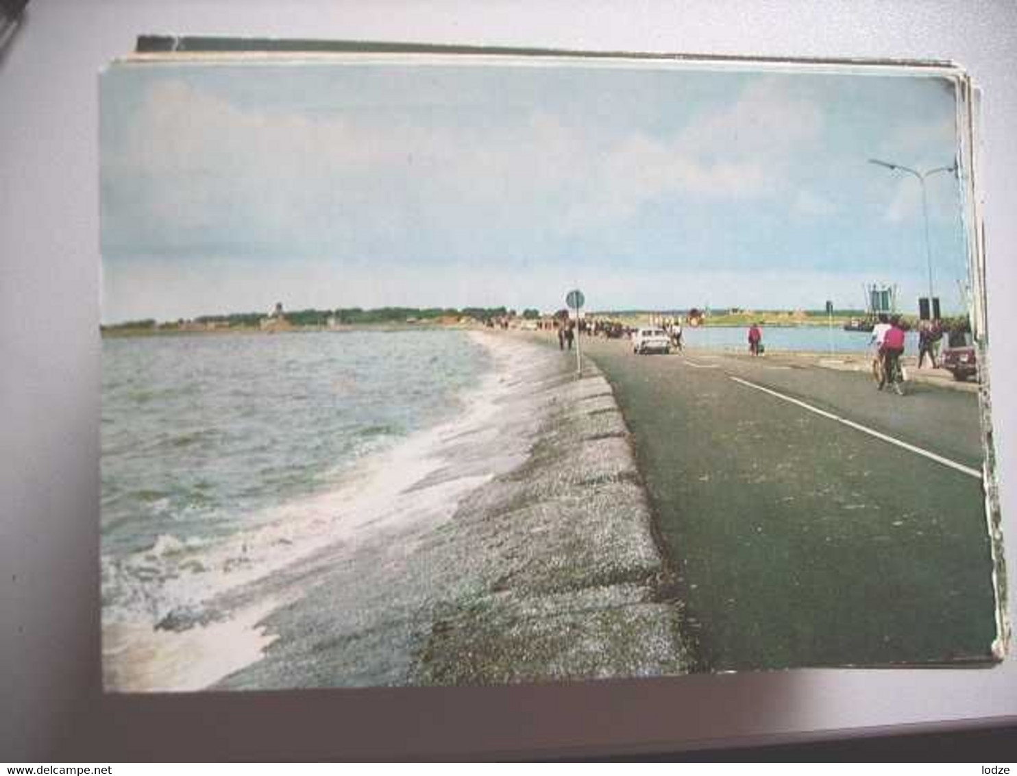 Nederland Holland Pays Bas Ameland Met Veerdam Bij Vloed - Ameland