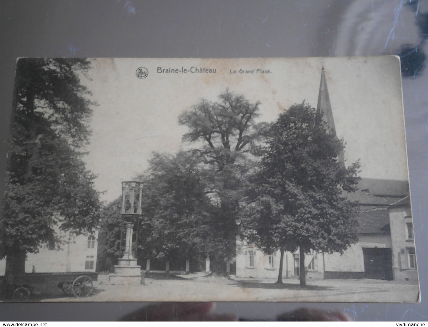 BELGIQUE - BRAINE LE CHATEAU - LA GRAND PLACE - CPA VIERGE - - Braine-le-Château