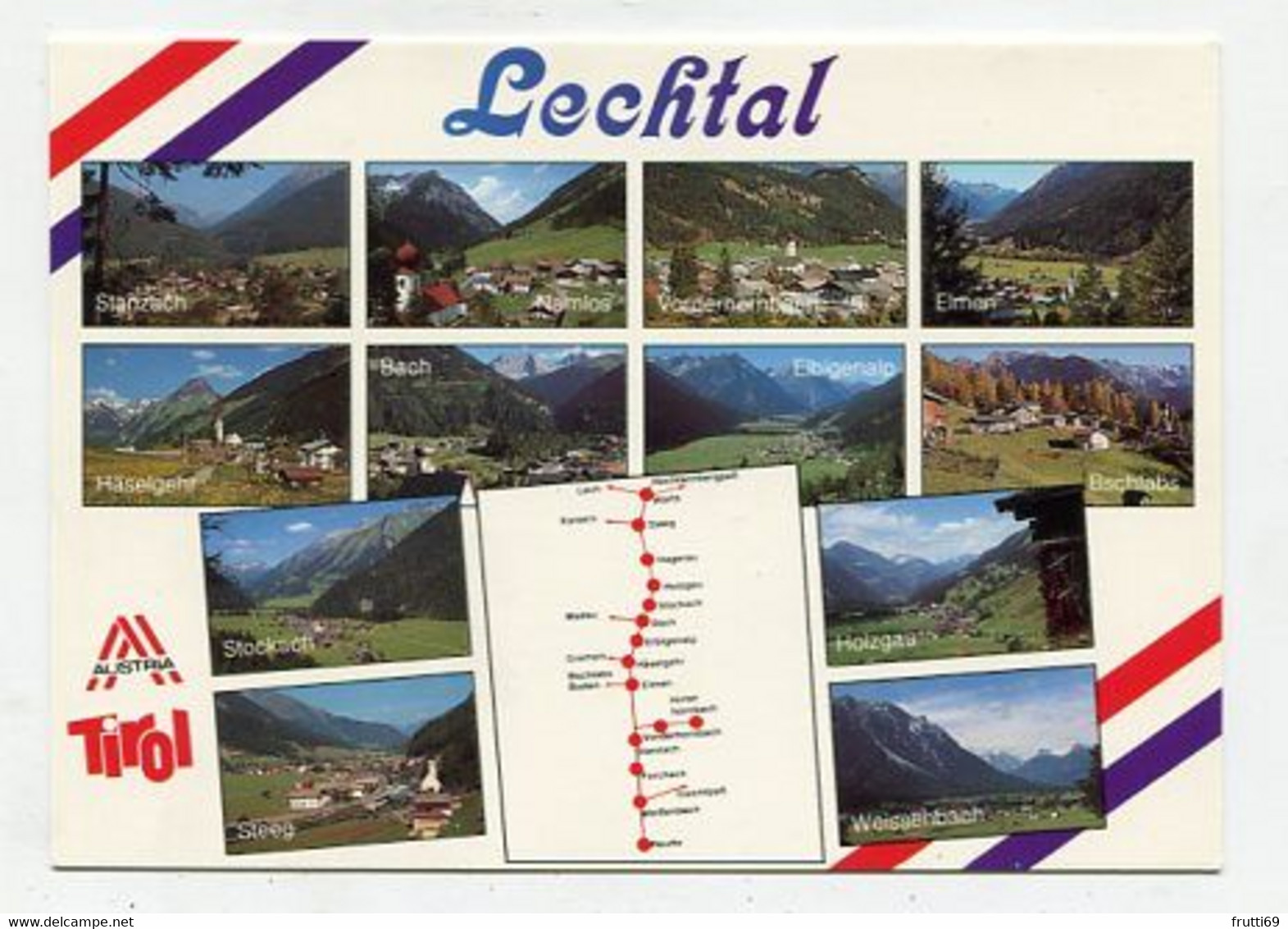 AK 020181 AUSTRIA - Lechtal - Lechtal