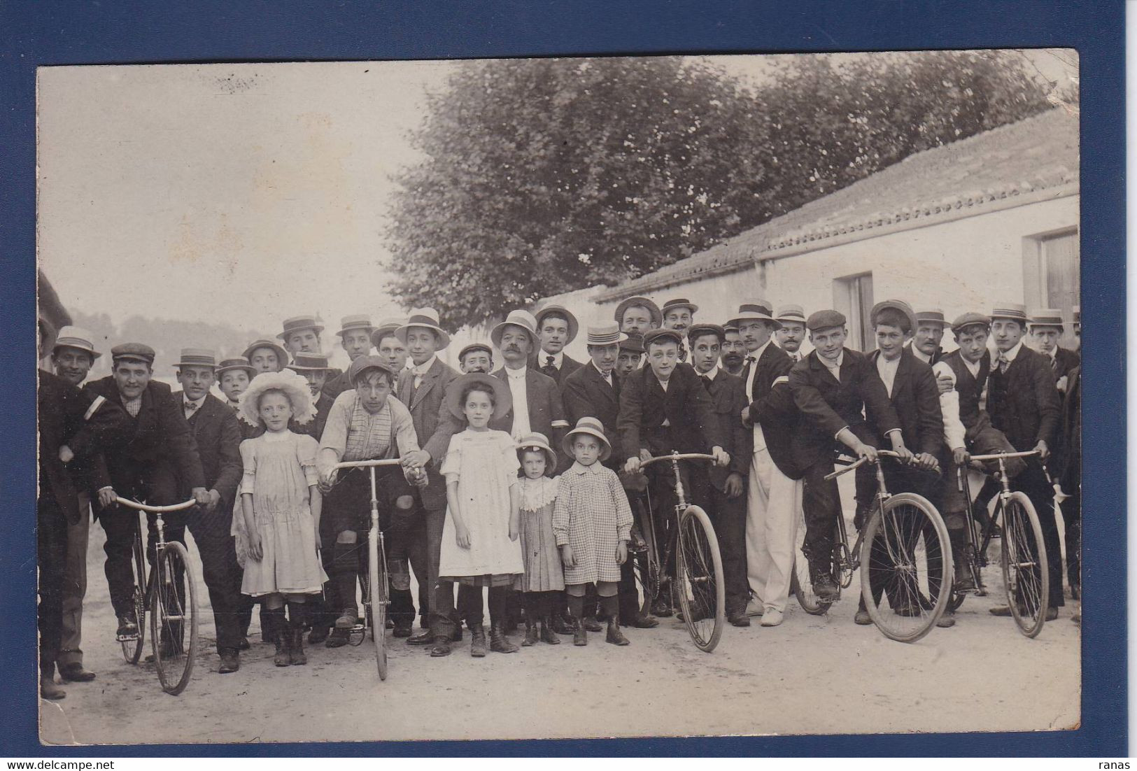 CPA [69] Rhône > Lyon Cycle Vélo Carte Photo Voir Dos - Autres & Non Classés