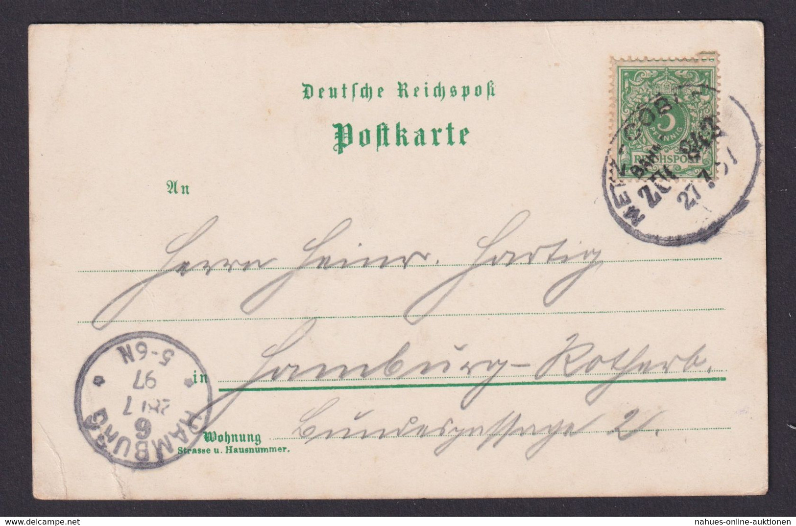 Ansichtskarte Bahnpost V. Metz N. Coblenz Zug 842 Mosel Fluss Schloss Eltz Burg - Ohne Zuordnung