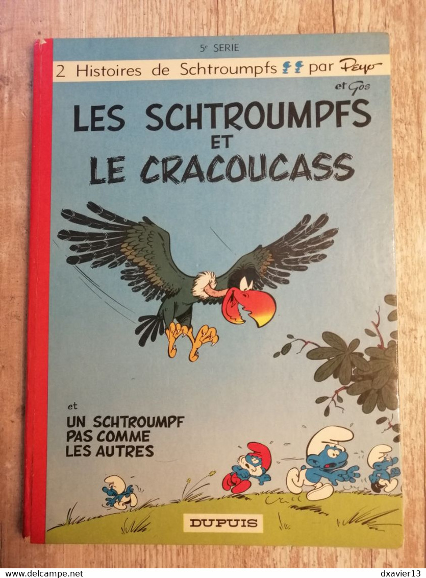 Bande Dessinée - Les Schtroumpfs 5 - Les Schtroumpfs Et Le Cracoucass (1969) - Schtroumpfs, Les