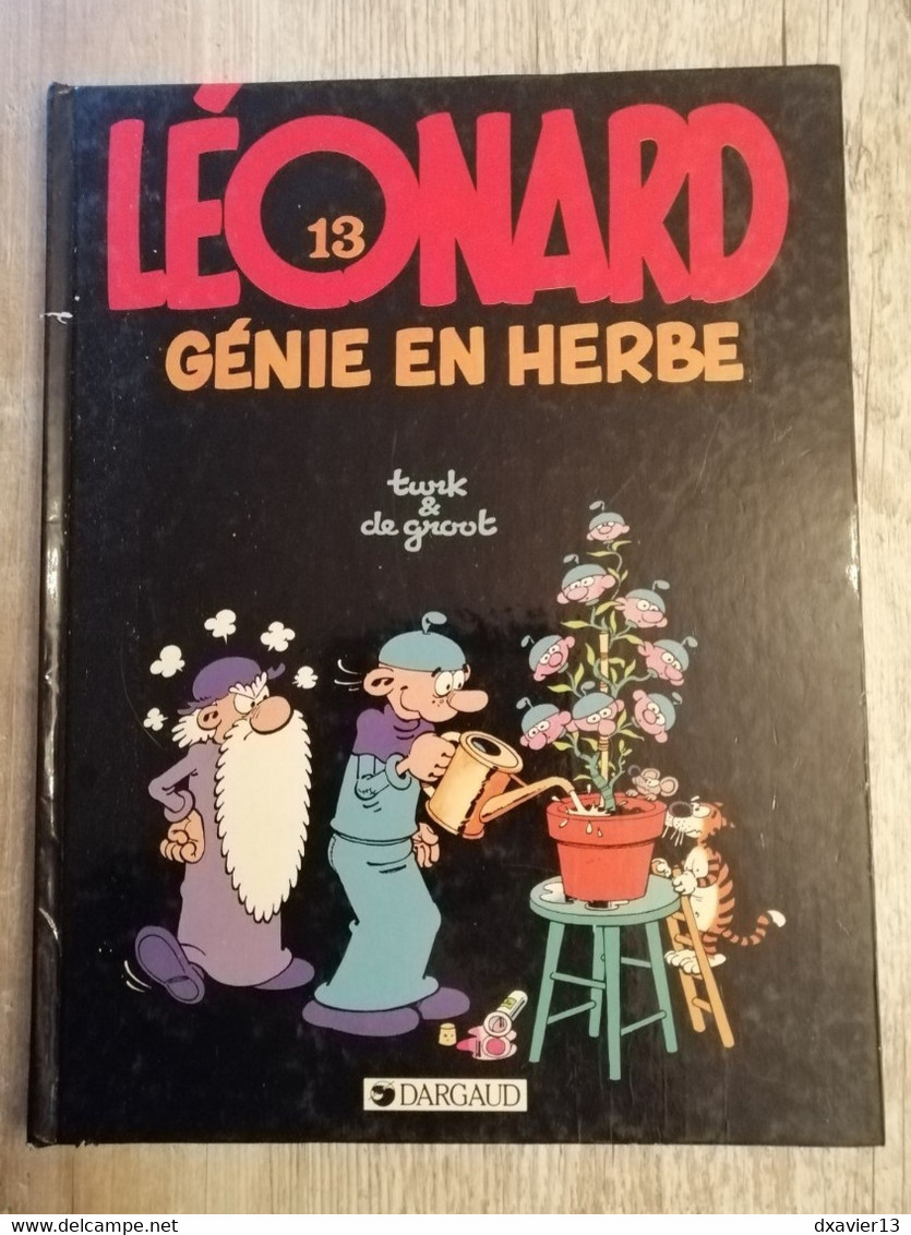 Bande Dessinée - Léonard 13 - Génie En Herbe (1986) - Léonard