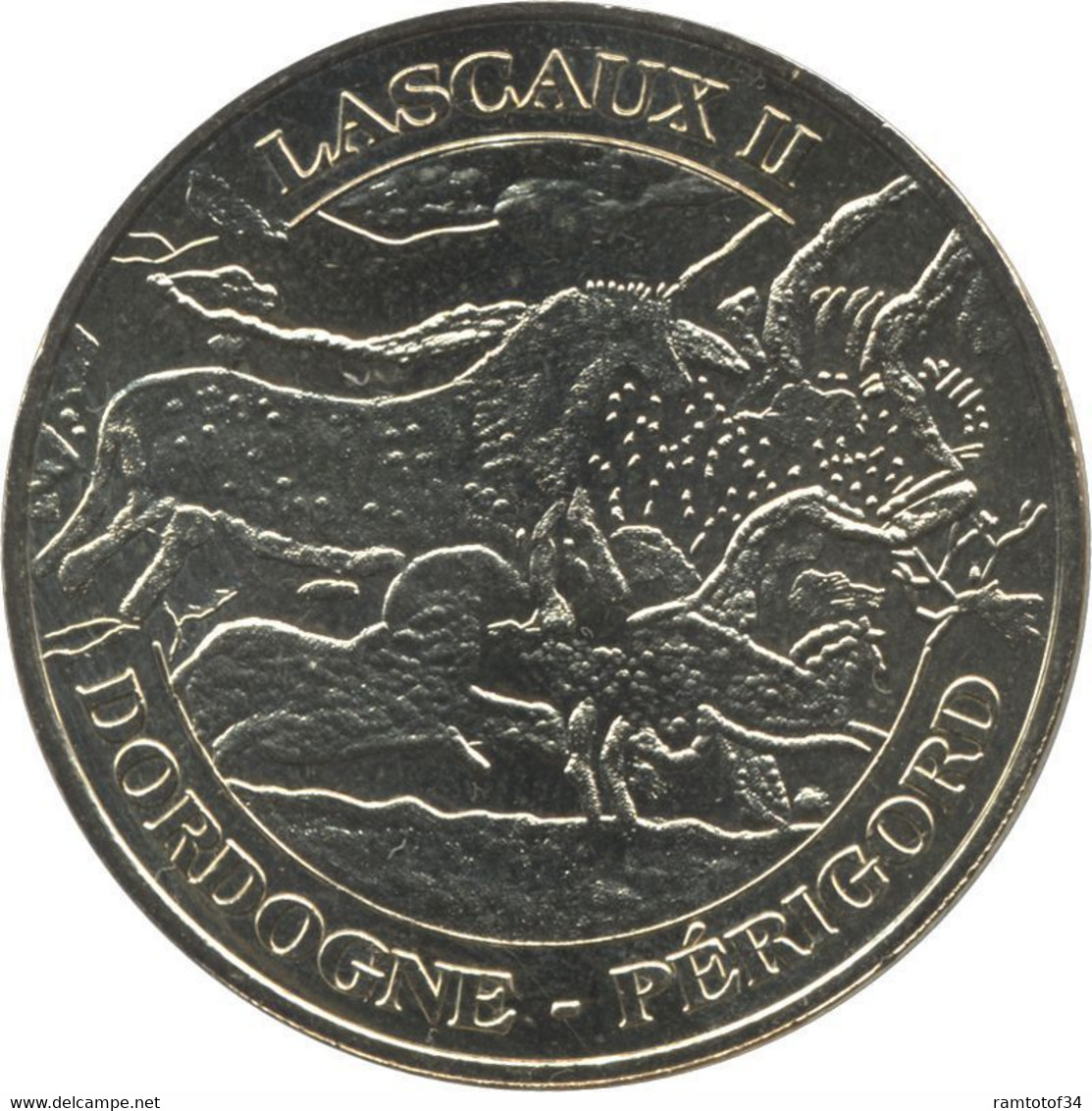 2006 MDP224 - MONTIGNAC - Lascaux 2 (Salle Des Taureaux) / MONNAIE DE PARIS - 2006