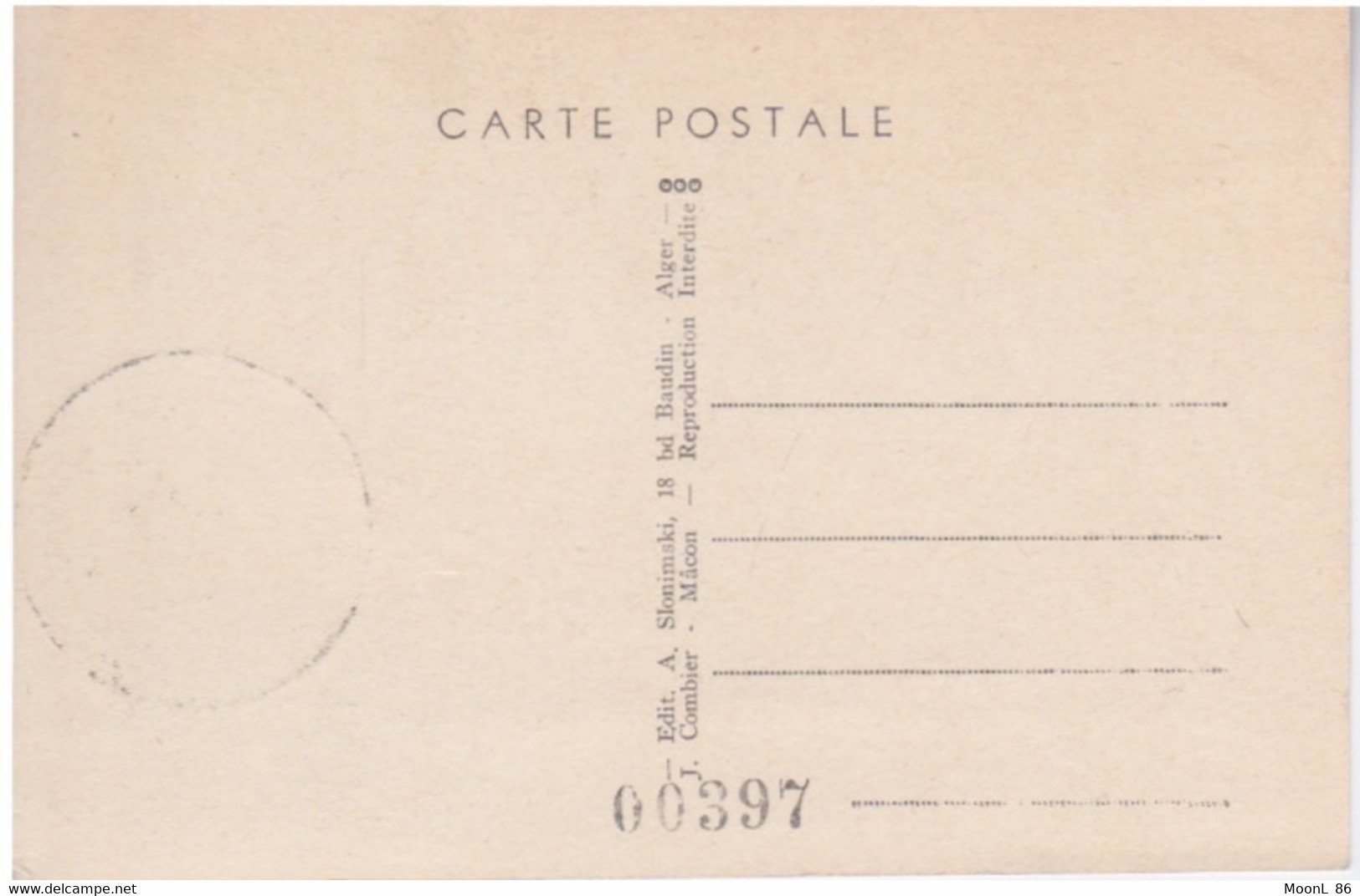 FDC - CARTE POSTALE 1 ER JOUR  - LES ORANGES - CACHET ALGER 9 MAI 1954 - 3° CONGRES INTERNATIONAL AGRUMICULTURE - FDC