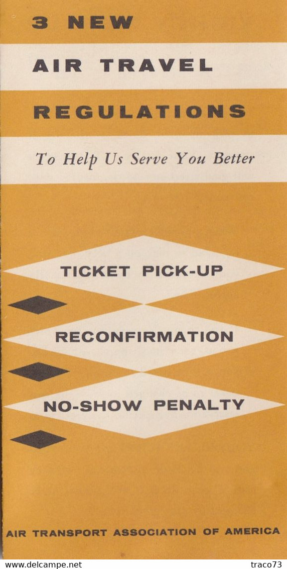 TRANS WORLD AIRLINES  - TWA  /  BIGLIETTO COMPLETO DI CUSTODIA _ PASSENGER TICKET AND BAGGAGE CHECK _ 1957