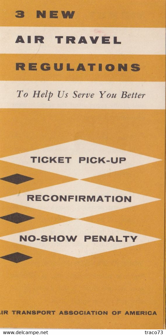 TRANS WORLD AIRLINES  - TWA  /  BIGLIETTO COMPLETO DI CUSTODIA _ PASSENGER TICKET AND BAGGAGE CHECK _ 1957 - World