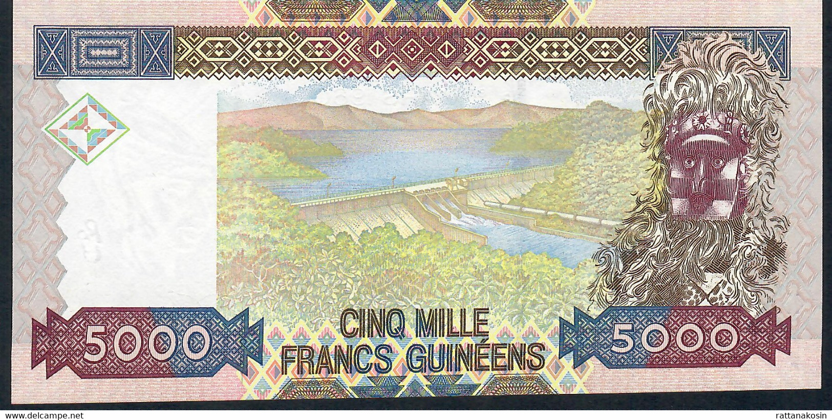 GUINEA P44 5000 FRANCS 2010 #KG  UNC. - Guinee