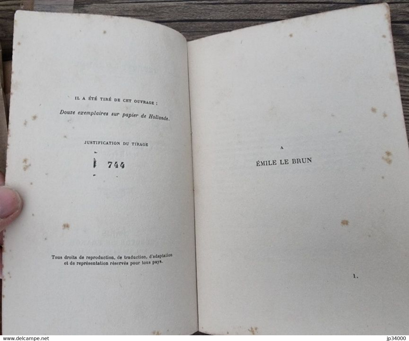 LE COMBAT De G. DUHAMEL (Dédicace De L'auteur En Page De Garde) Ed Originale 1913 - Félix De Kat