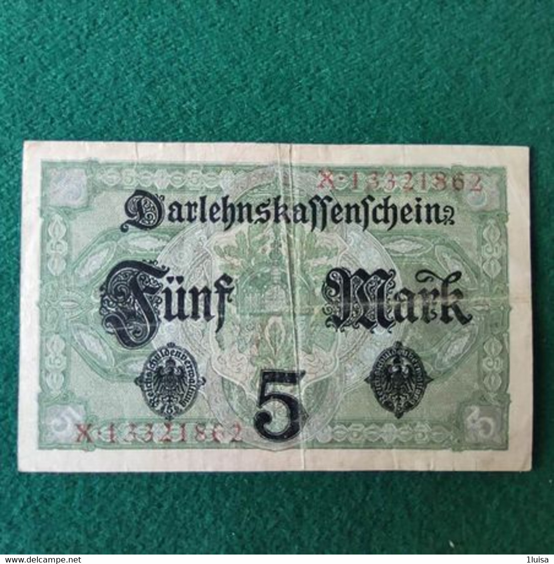 GERMANIA 5 MARK 1917 - 5 Mark