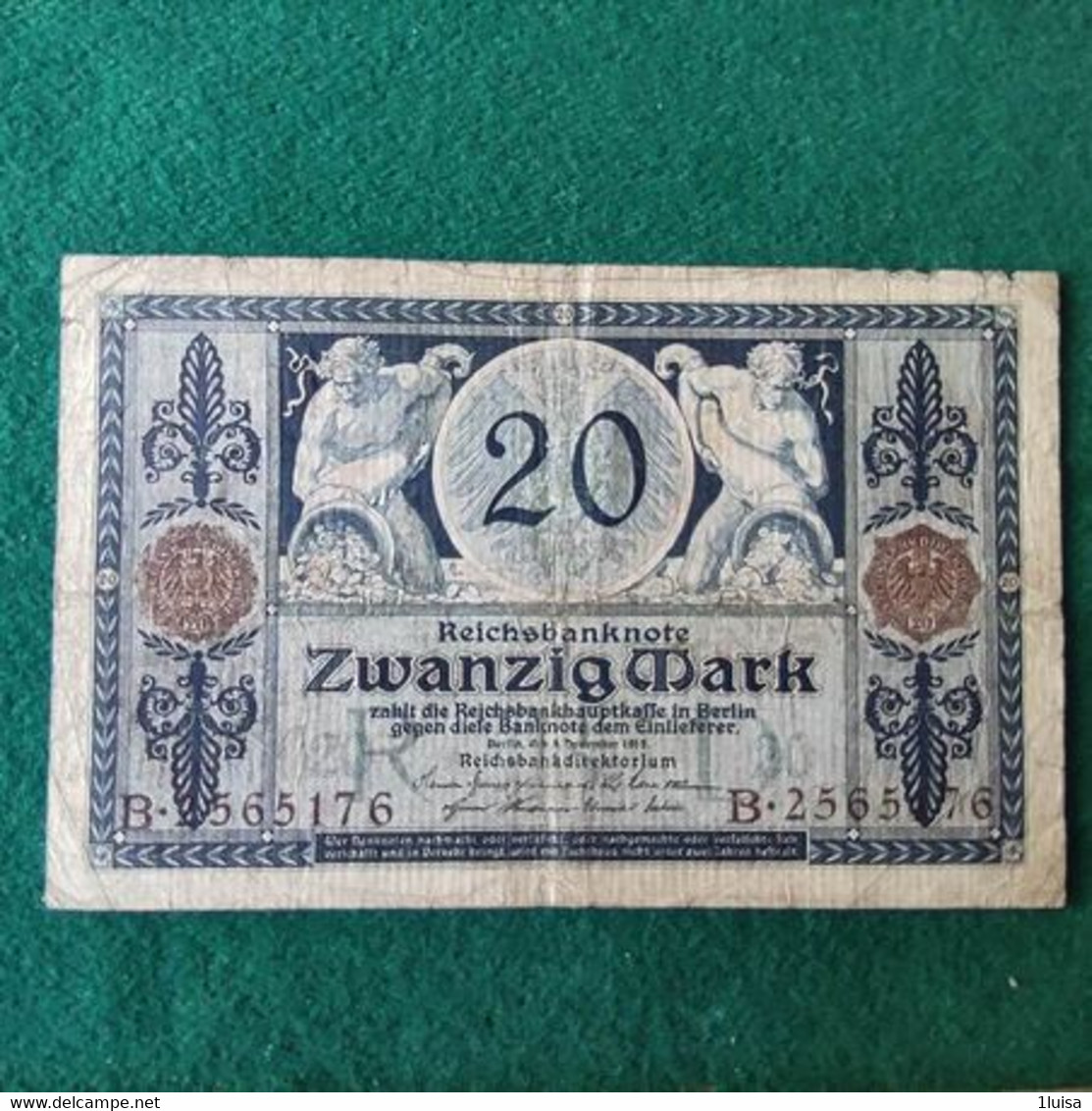 GERMANIA 20 MARK 1915 - 20 Mark