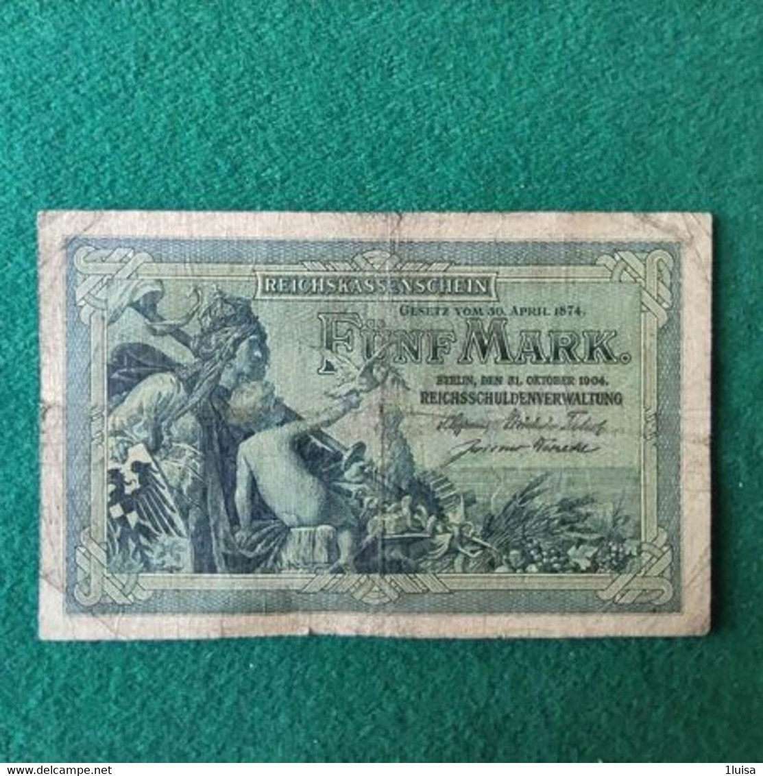 GERMANIA  5 MARK 1904 - 5 Mark