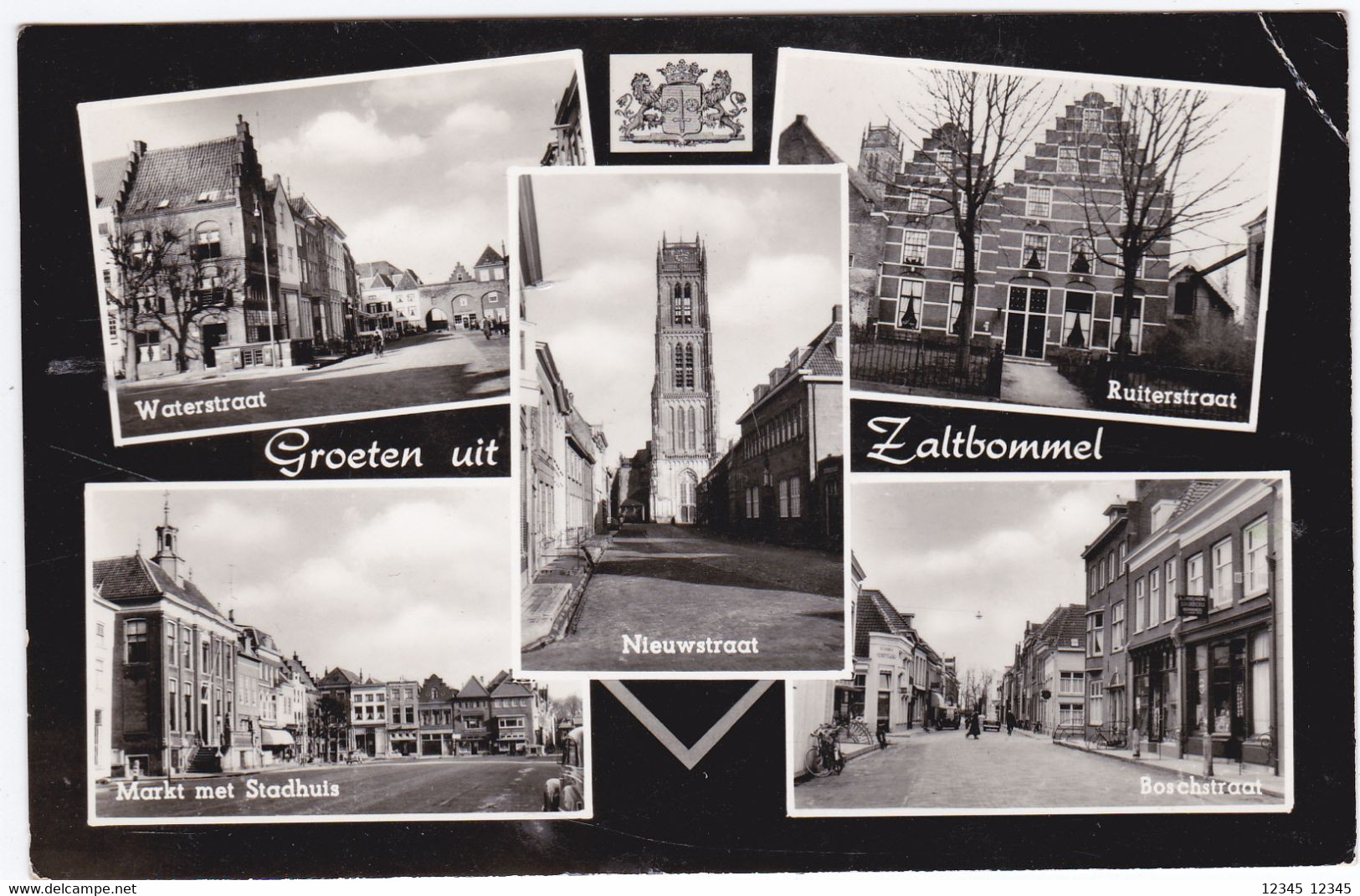 Groeten Uit Zaltbommel (rechts Boven Geknikt) - Zaltbommel