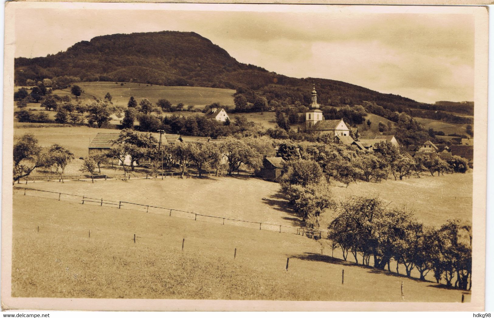 D+ Deutsches Reich Kleinsassen Milseburg Datum 7. 8. 1940 - Rhön