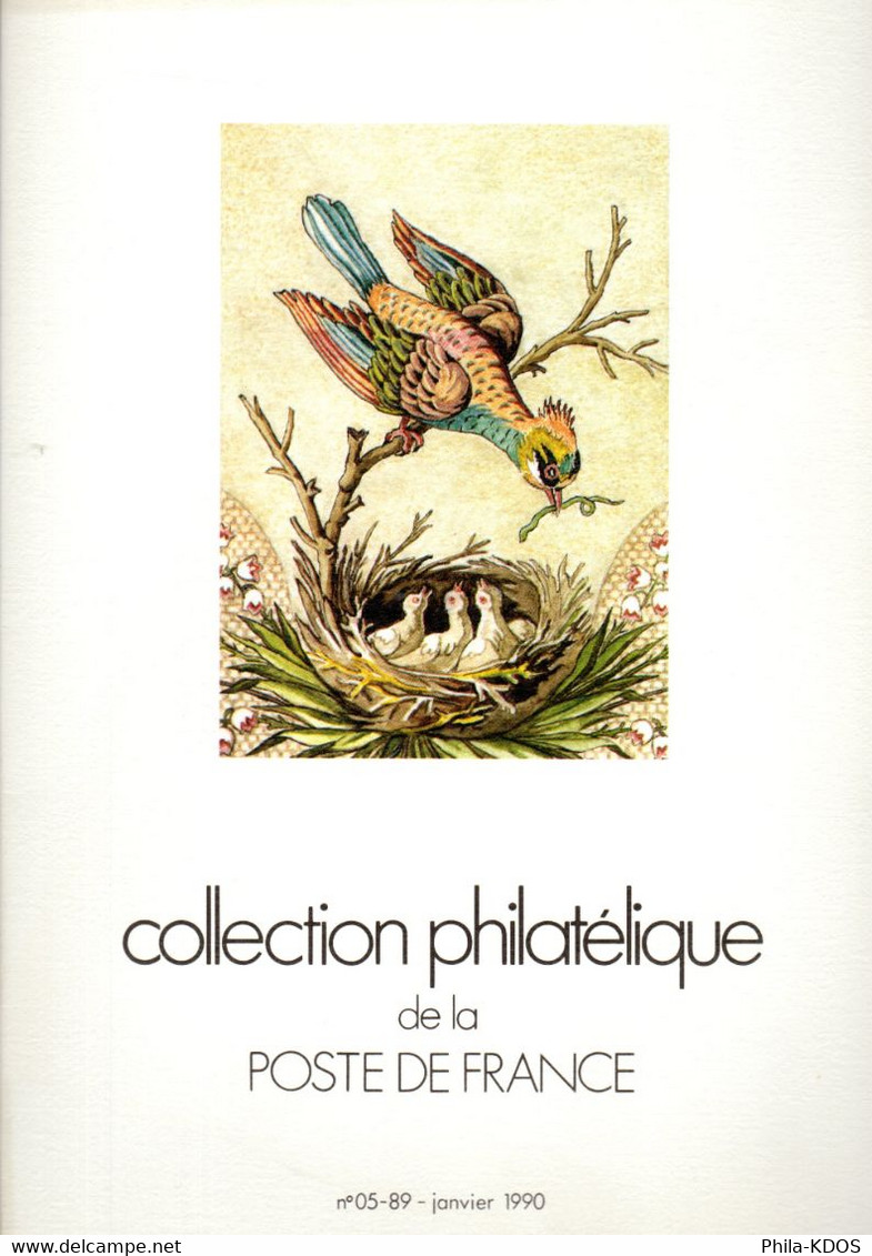 SANS LES TIMBRES " COLLECTION  DE  FRANCE : ANNEE 1989 05-89 ". Avec Les Fiches. Parfait état. - Collections