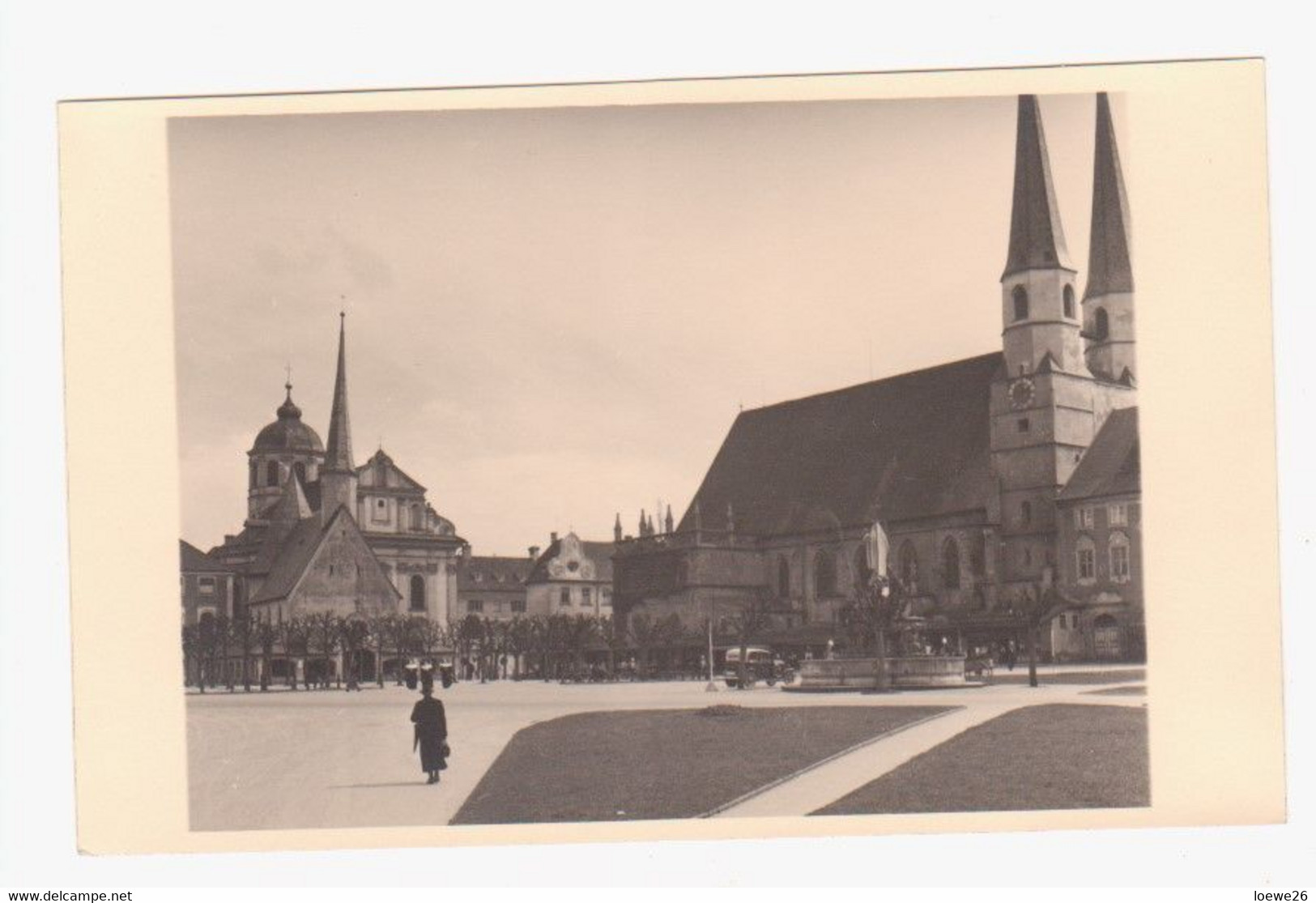 Ak, Foto:  Altötting, Stadtpfarrkirche, Gnadenkapelle - Altoetting