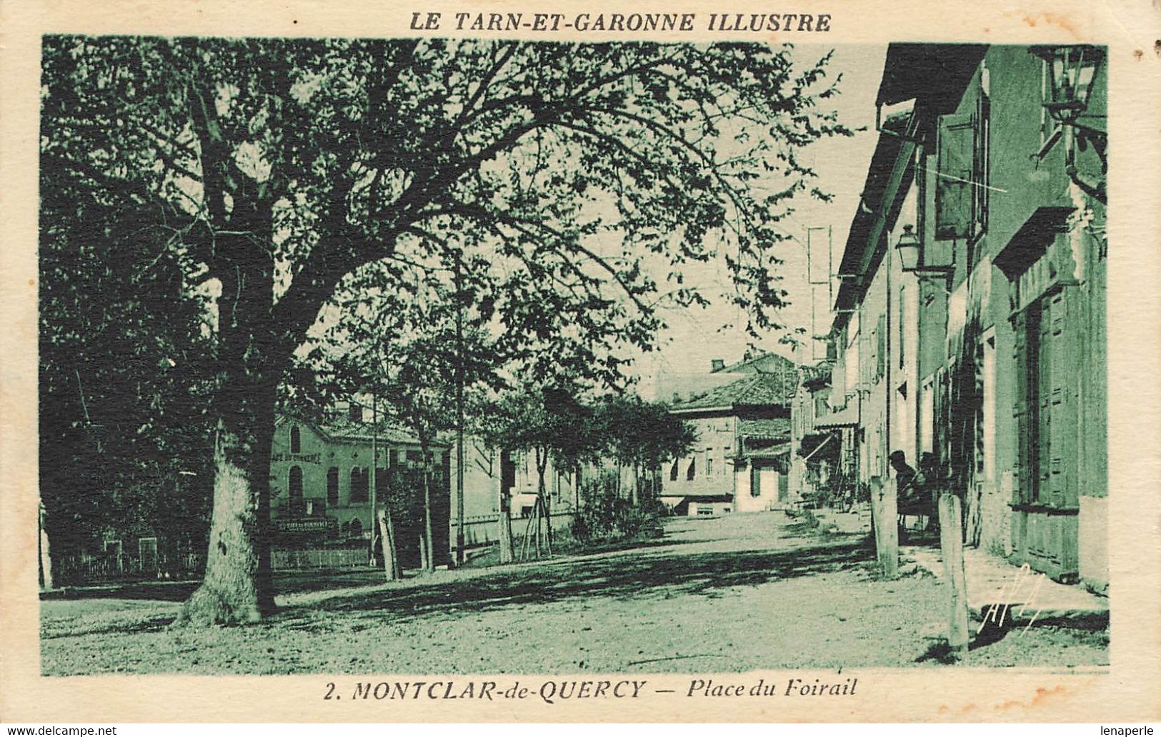 A4505 Montclar De Quercy Place Du Foirail - Montclar De Quercy