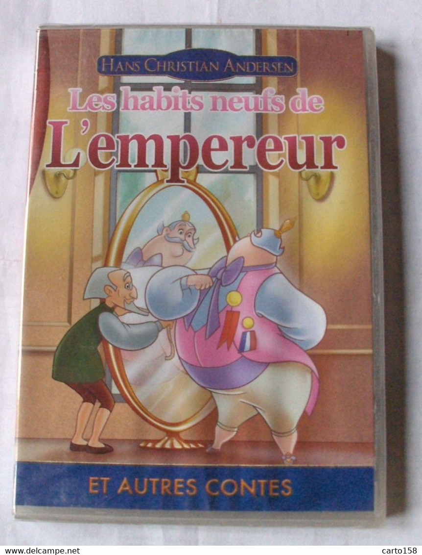 DVD  -  LES HABITS NEUFS DE L'EMPEREUR  -  CONTES D'ANDERSEN  -  80 Mn - Cartoons