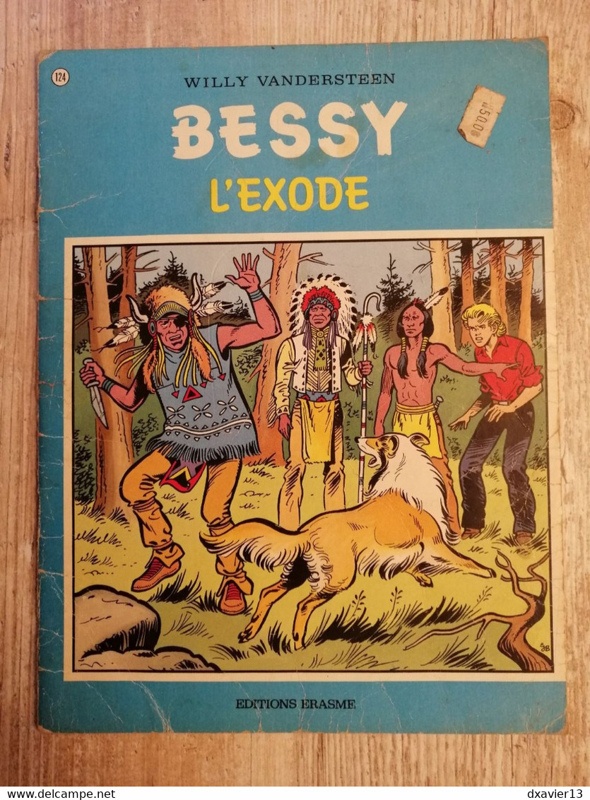 Bande Dessinée - Bessy 124 - L'Exode (1977) - Bessy