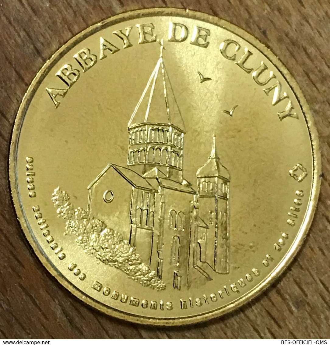 71 ABBAYE DE CLUNY MDP 2005 MÉDAILLE SOUVENIR MONNAIE DE PARIS JETON TOURISTIQUE TOKENS MEDALS COINS - 2005