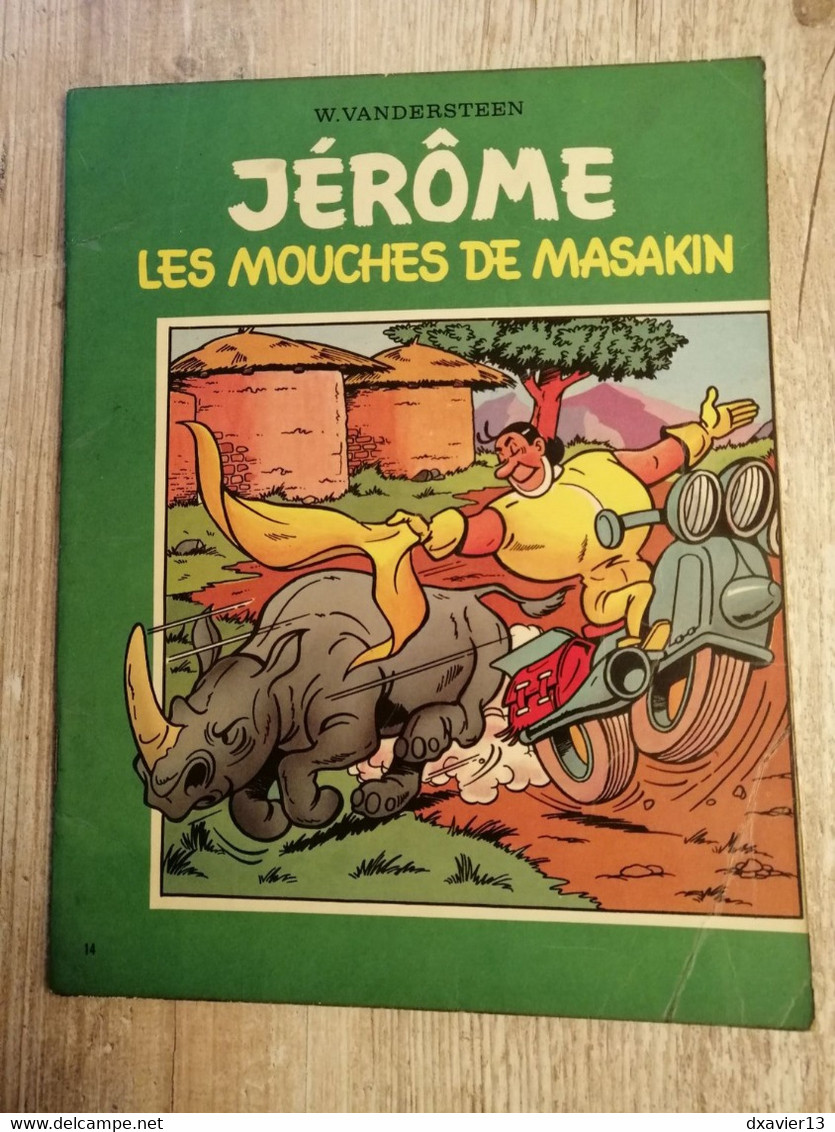 Bande Dessinée - Jérôme 14 - Les Mouches De Masakin (1968) - Jérôme