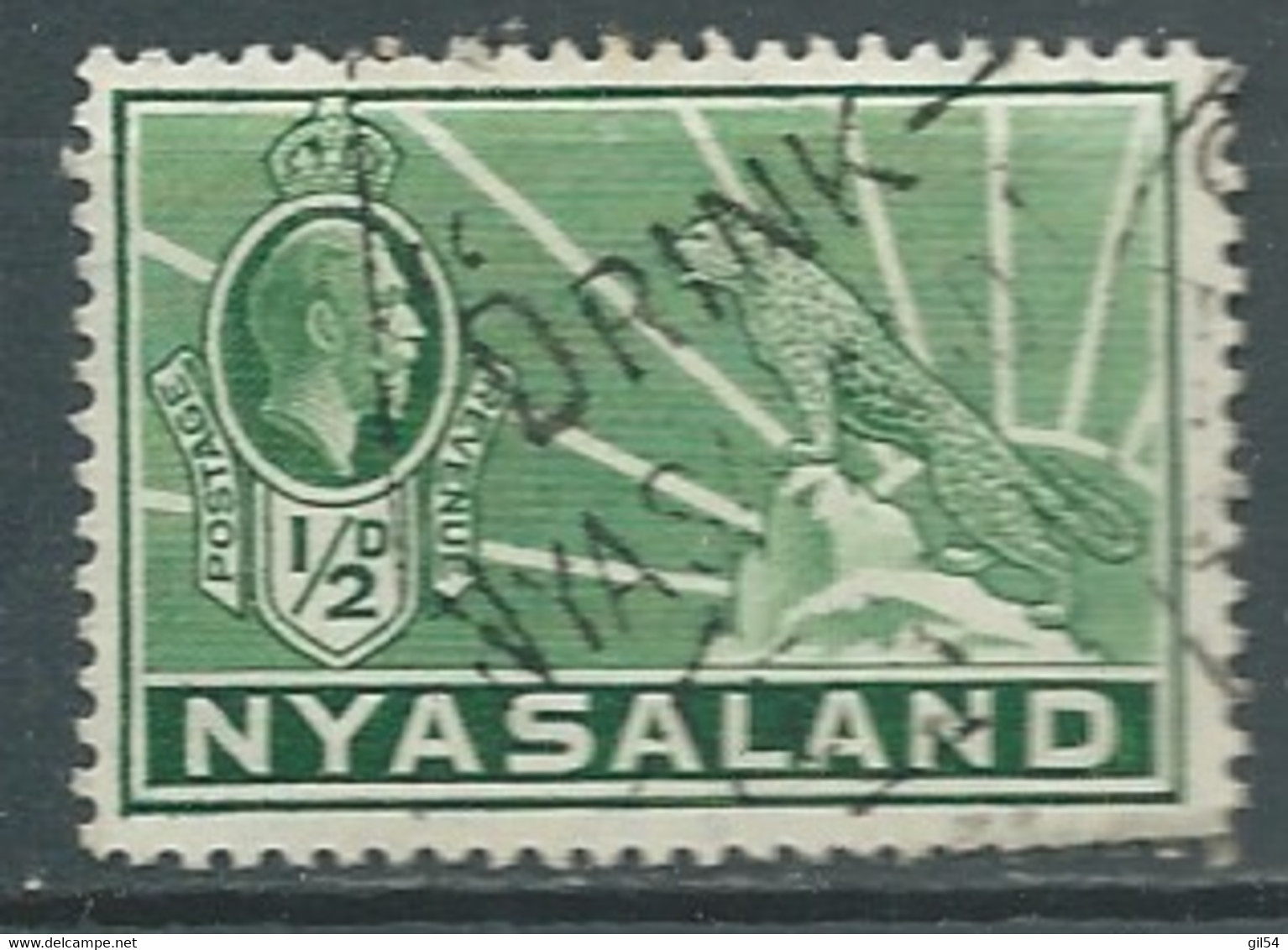 Nyassaland   - Yvert N°43 Oblitéré  -  Bip 4801 - Nyassaland (1907-1953)