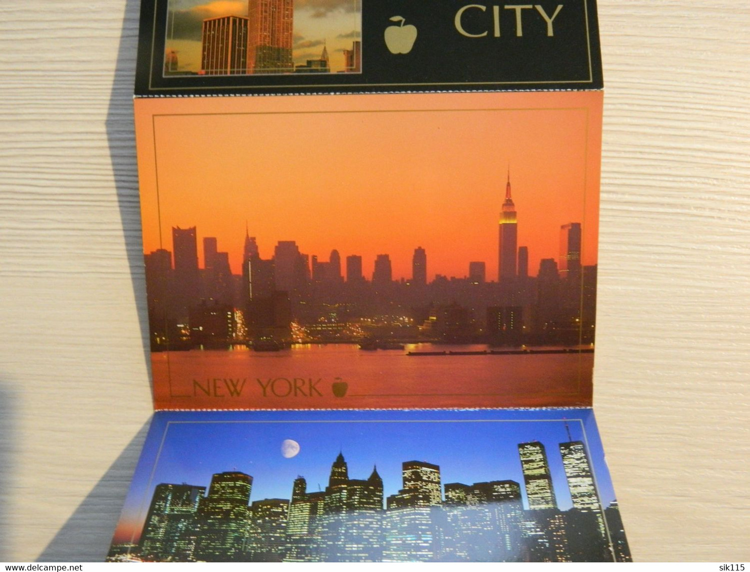 CARNET 6 Cpa NEW YORK  Postcard - One World Trade Center - Le World Trade Center avant attentat  - Mark SANDS ( S1103 )