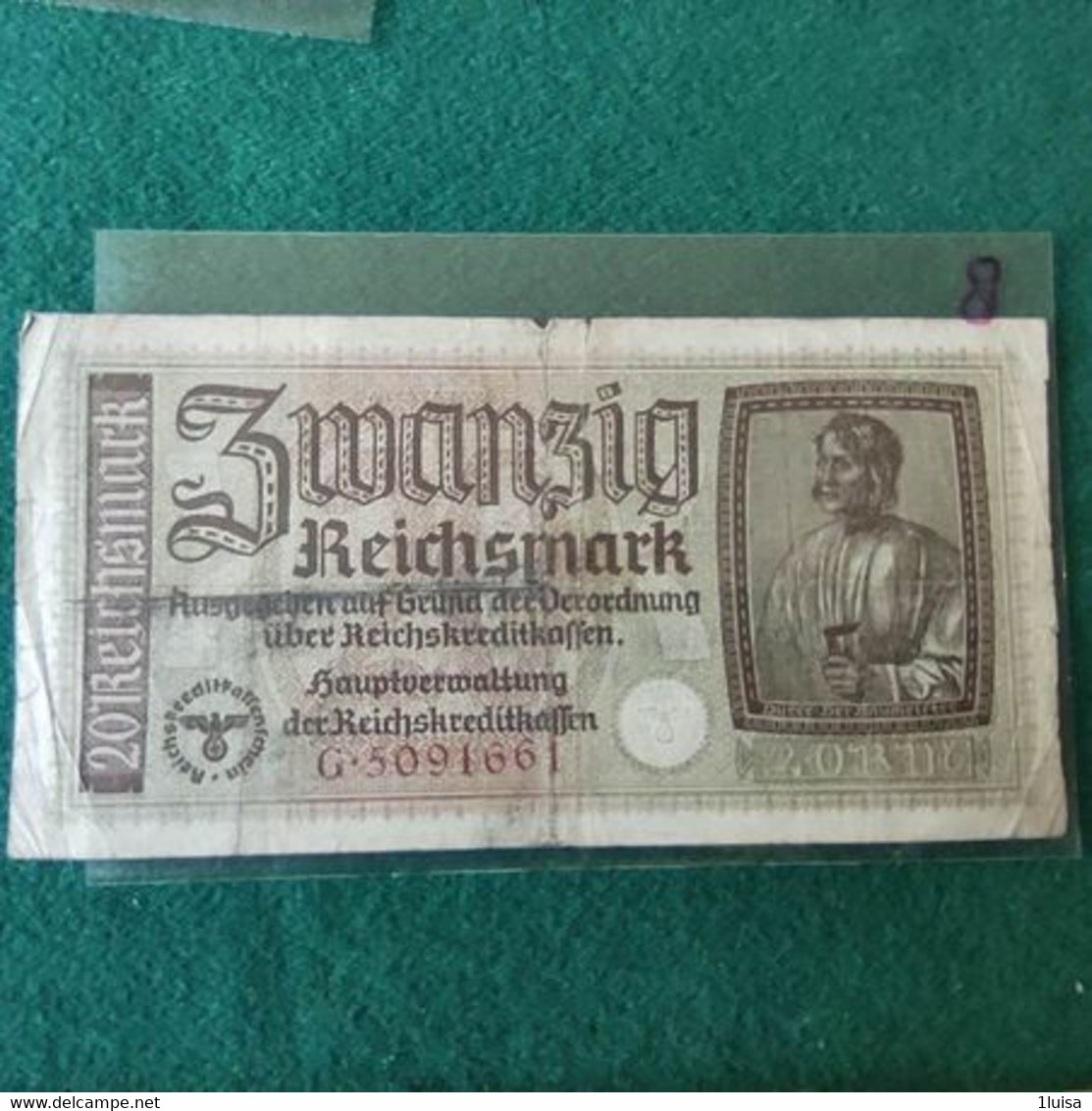 GERMANIA 20 MARK 1940/45 - 20 Reichsmark