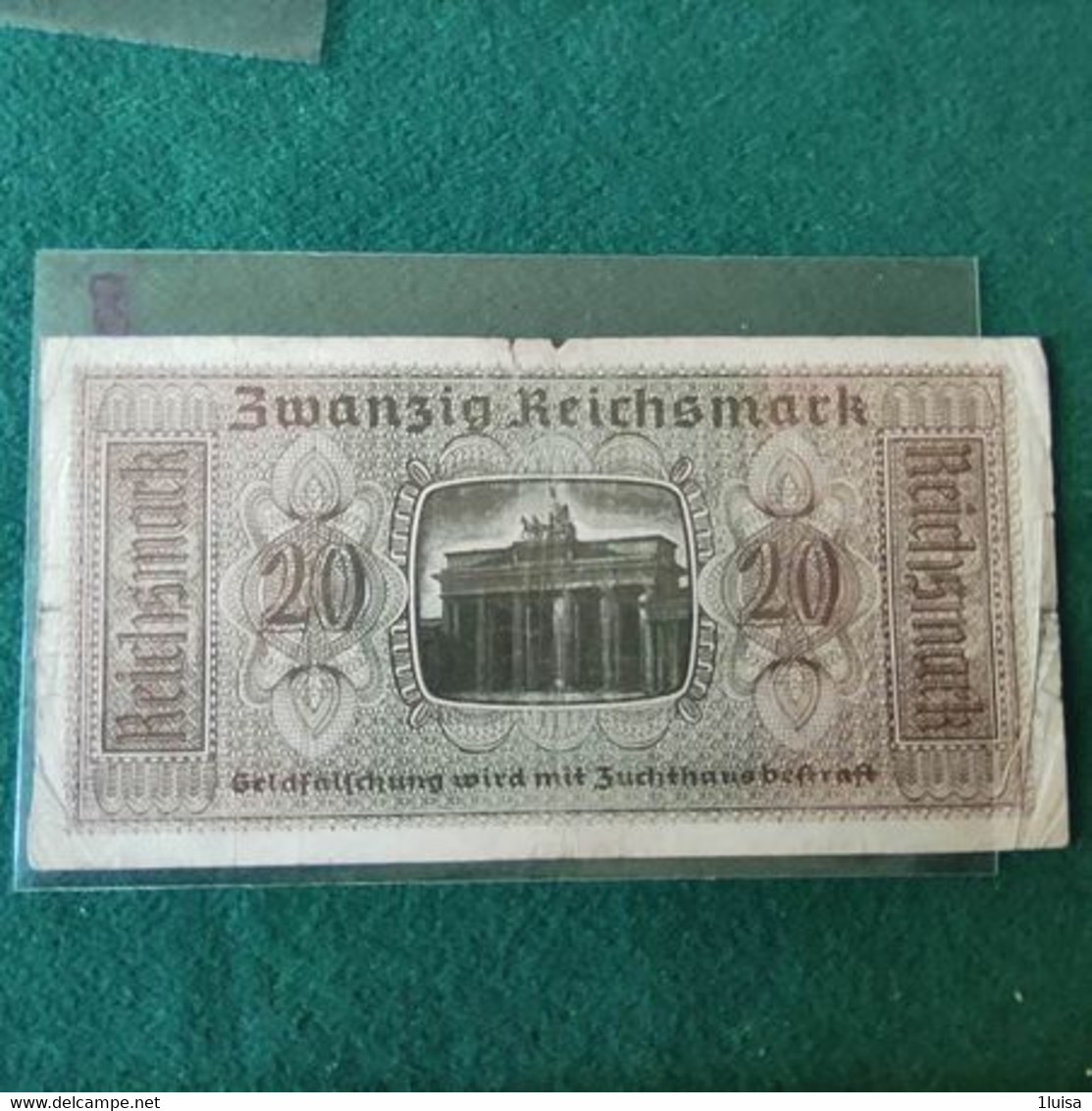 GERMANIA 20 MARK 1940/45 - 20 Reichsmark