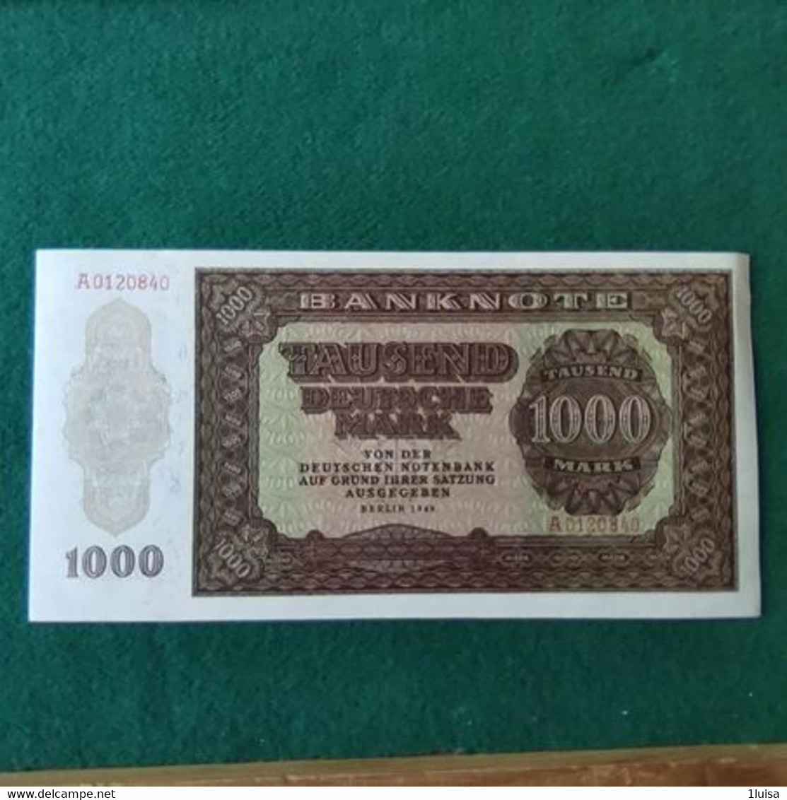 GERMANIA 1000 MARK 1948  FDS - 1.000 Deutsche Mark