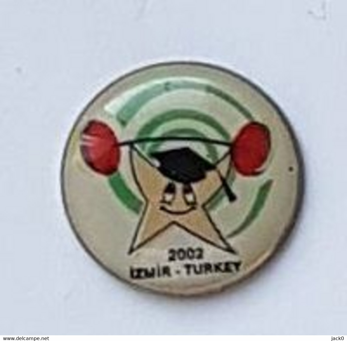 Pin' S  Sport  Haltérophilie  2002  IZMIR - TURKEY - Gewichtheffen