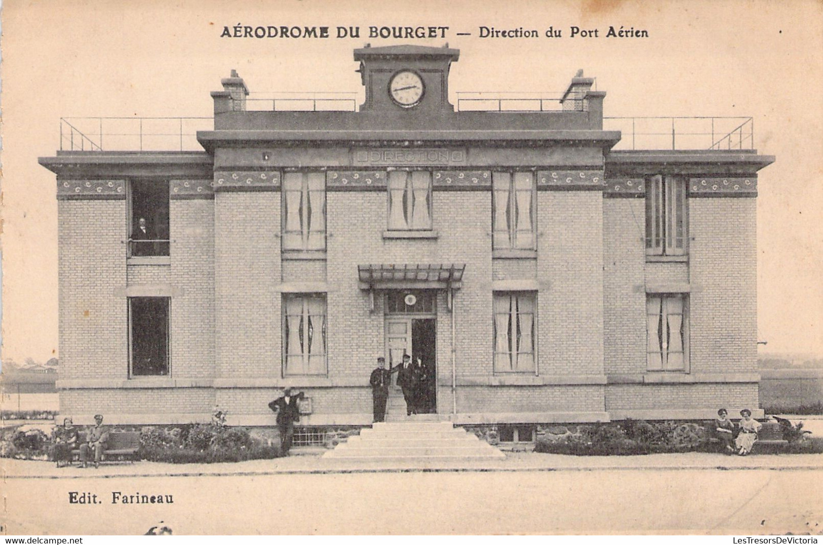 Aerodrome Du Bourget - Direction Du Port Aérien - Photo De Groupe - Le Bourget