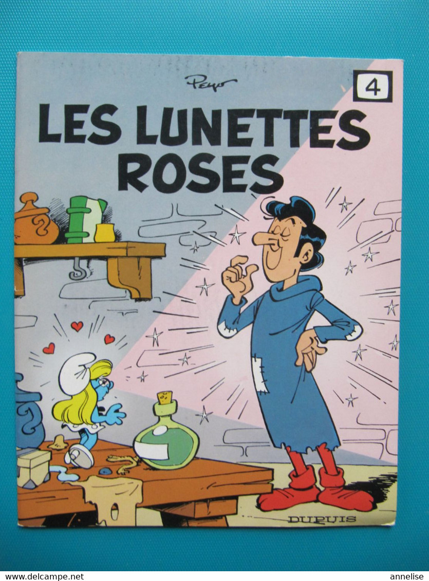 Les Schtroumpfs N° 4 Les Lunettes Roses - Schtroumpfs, Les - Los Pitufos