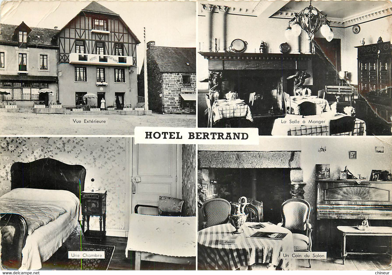 SAINT NICOLAS DU PELEM HOTEL BERTRAND CARTE  MULTIVUES - Saint-Nicolas-du-Pélem