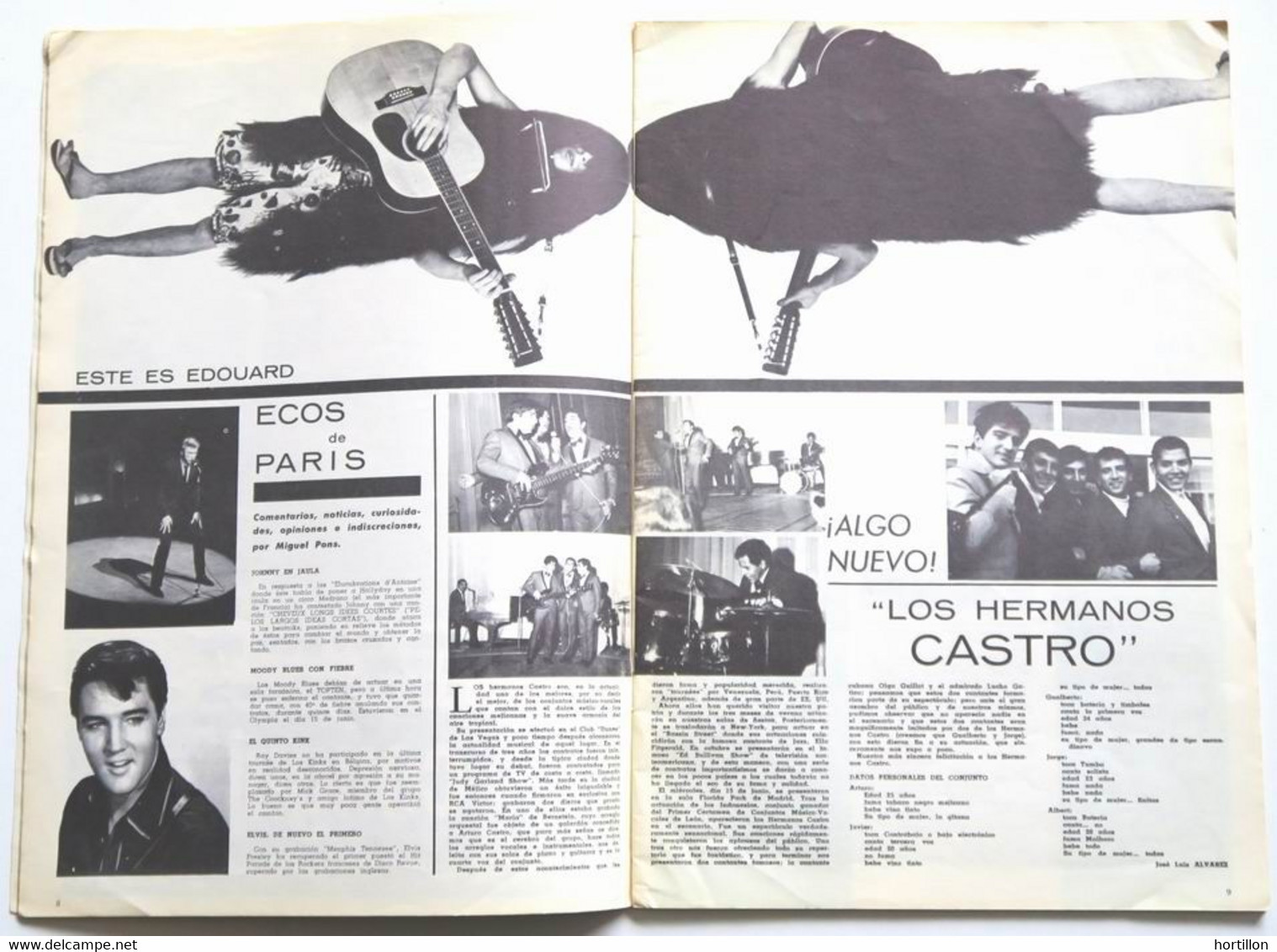Revue Espagne FONORAMA N° 30 Juillet 1966 ROLLING STONES / PRETTY THINKS / KINKS / PATRICIA CARLI - [4] Themen