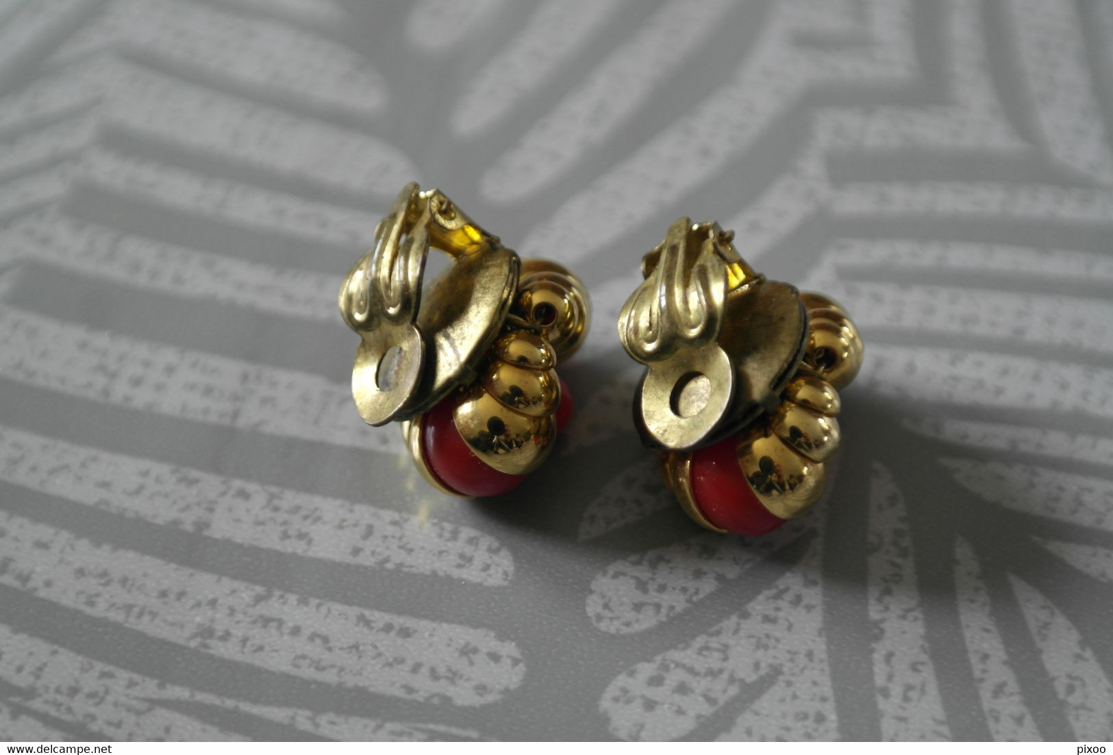 Boucles D'oreilles Vintages à Clips - Ohrringe