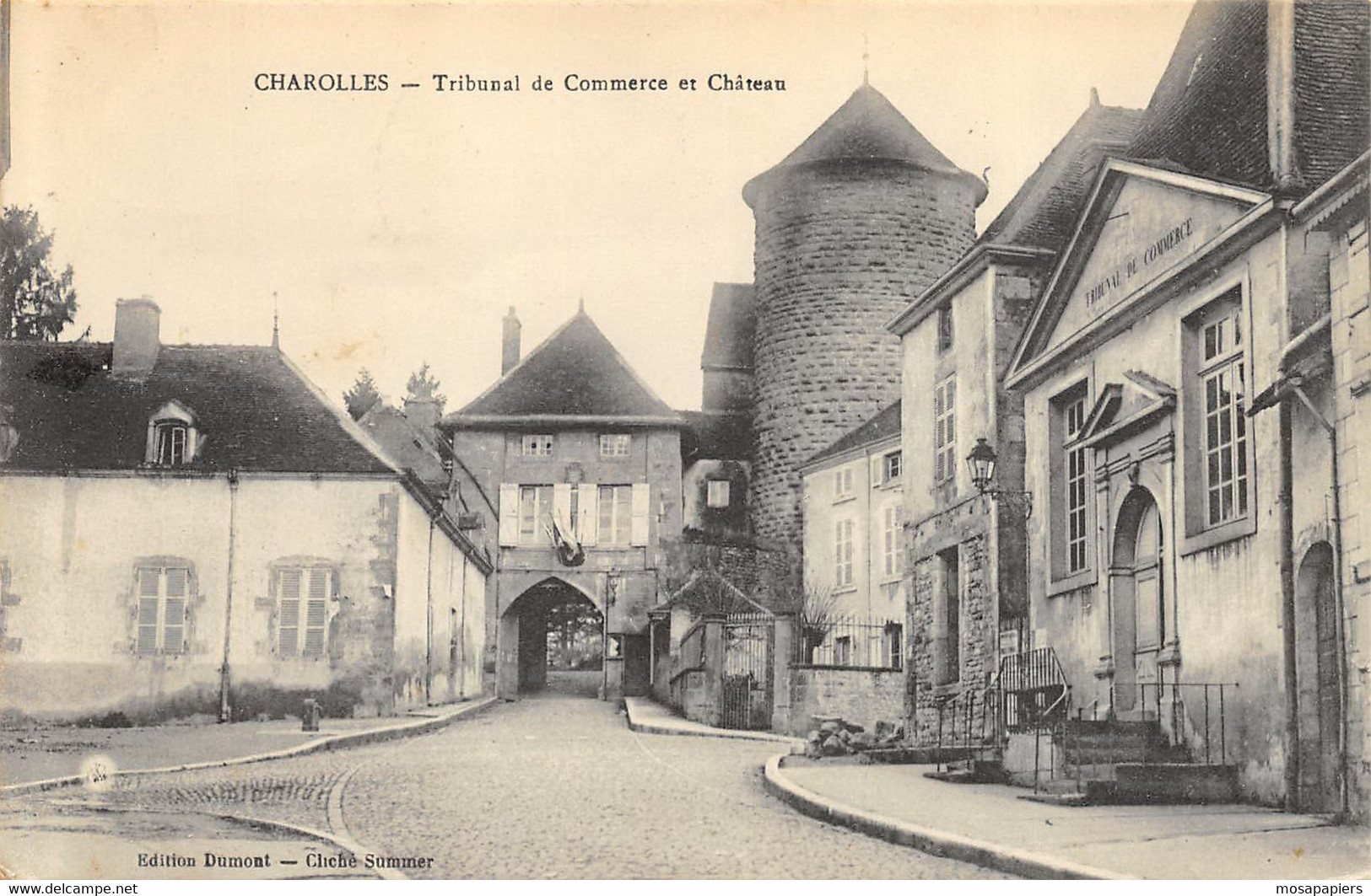 Charolles - Tribunal De Commerce Et Château - Charolles