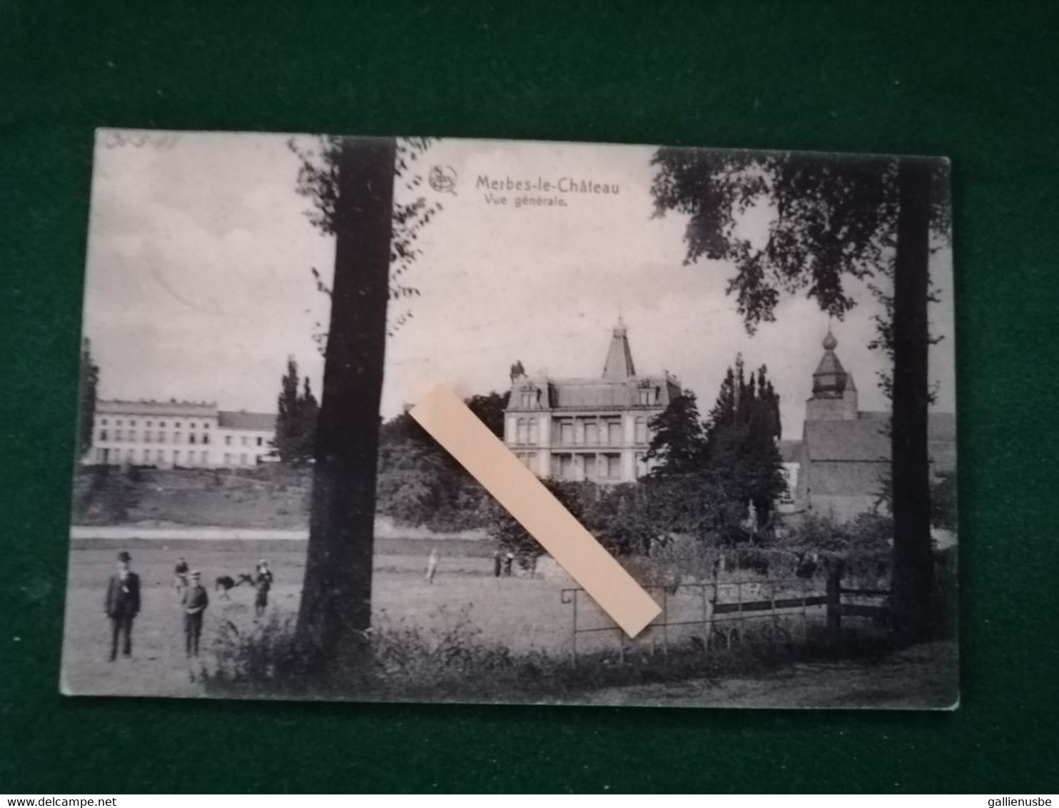 Carte Postale De Merbes-le-château :   - Vue Générale  - Rare - Merbes-le-Chateau