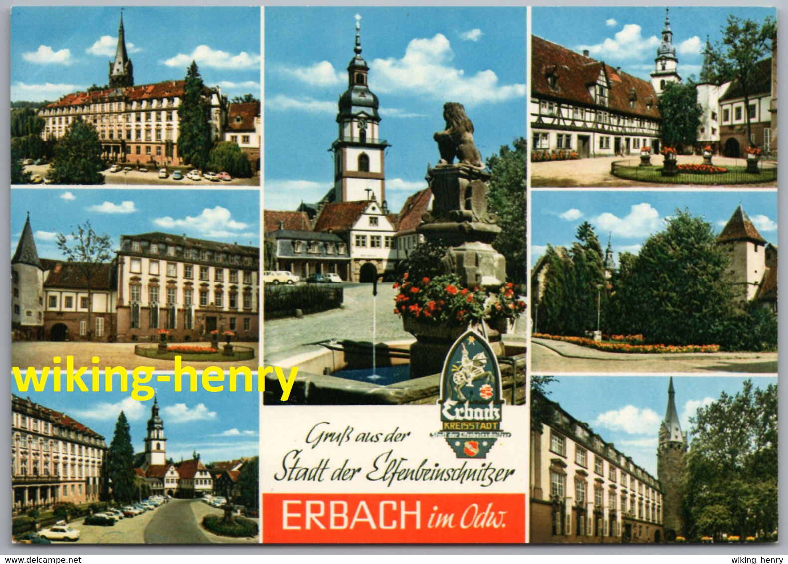 Erbach Im Odenwald - Mehrbildkarte 5 - Erbach