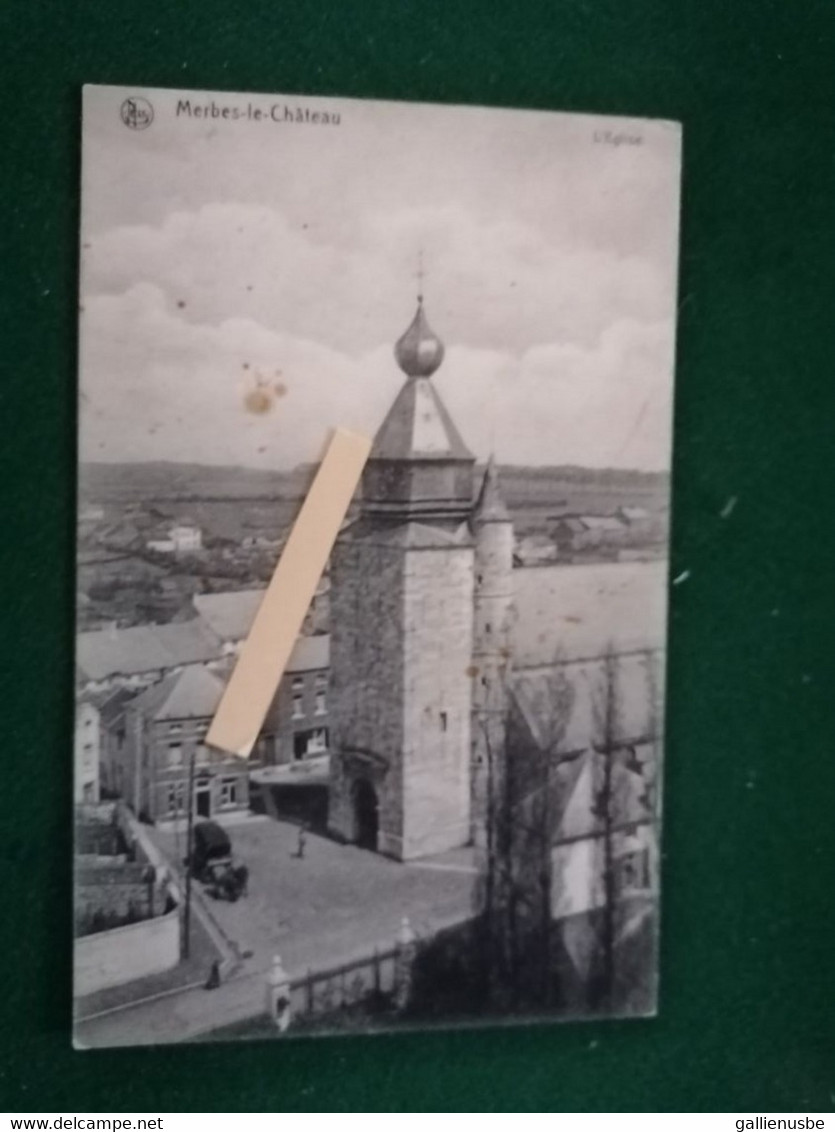 Carte Postale De Merbes-le-château : Eglise - Merbes-le-Château