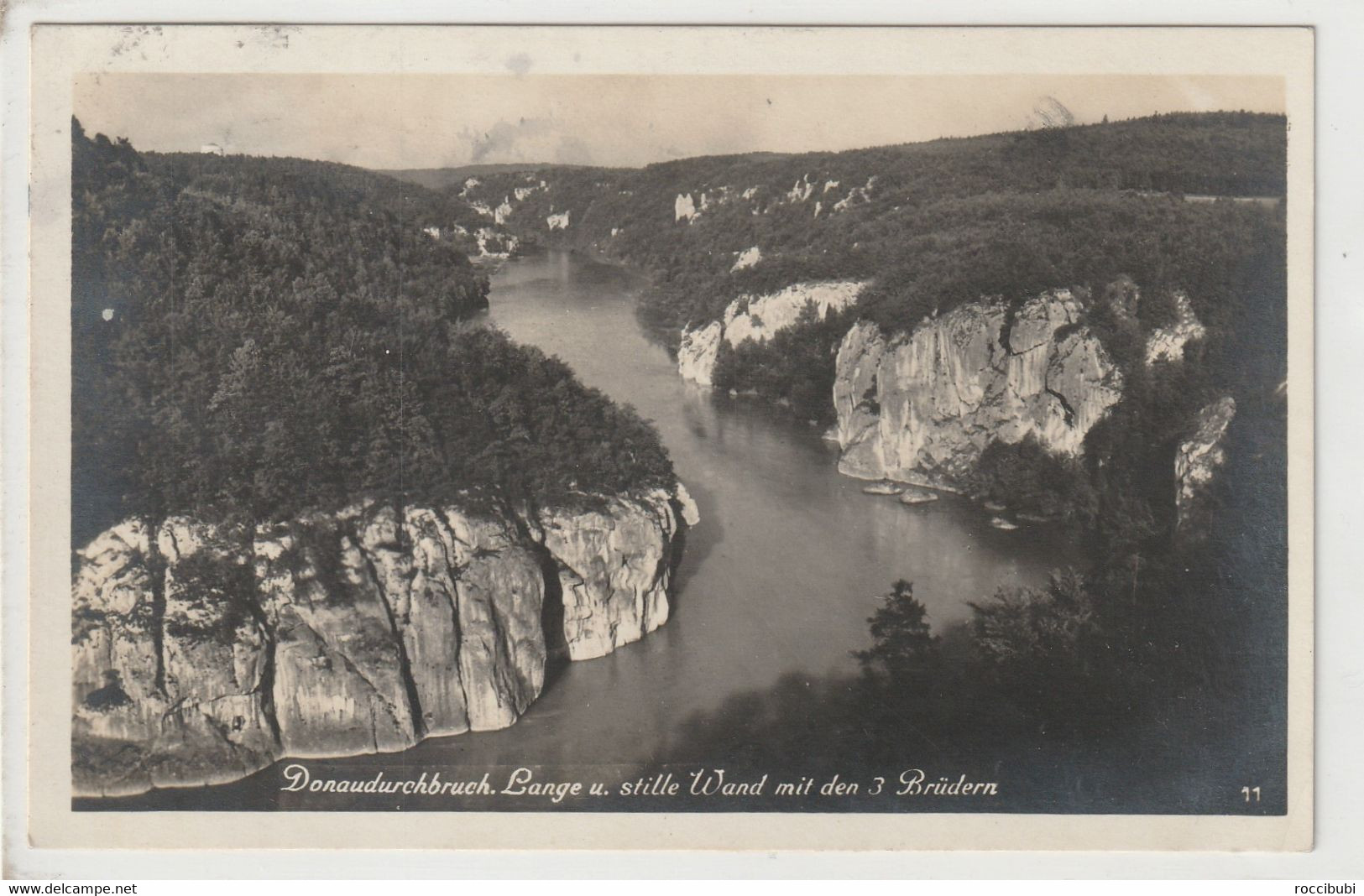 Donaudurchbruch, Lange Und Stille Wand Mit Den Drei Brüdern - Kelheim