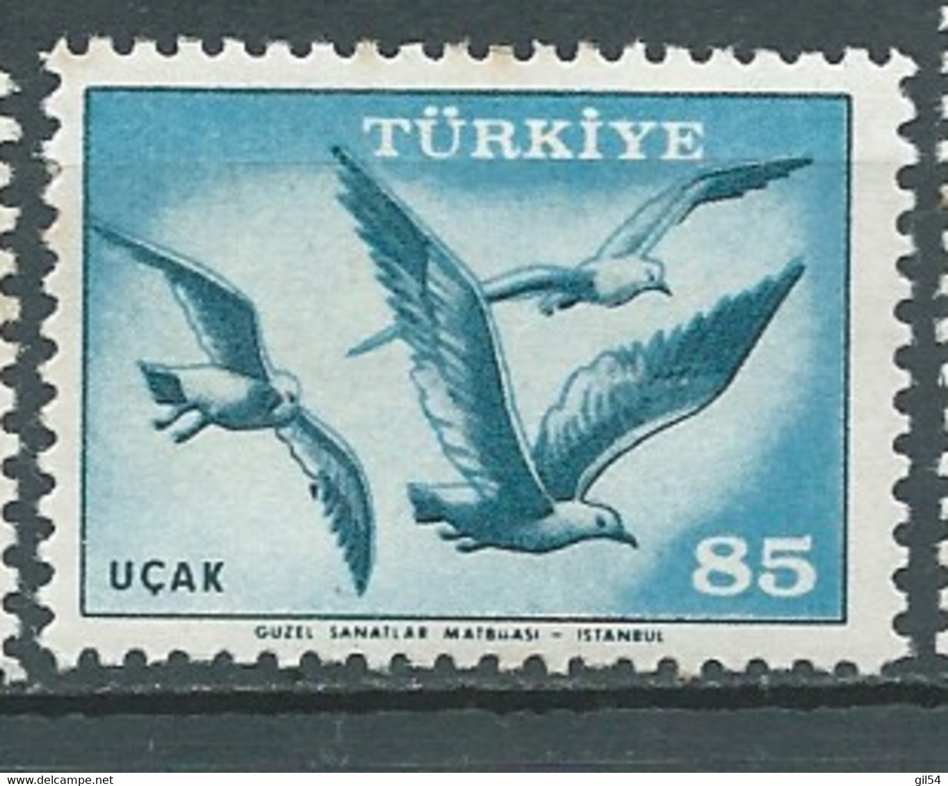 Turquie   - Aérien    - Yvert N°41 **  -  Bip 5024 - Luchtpost