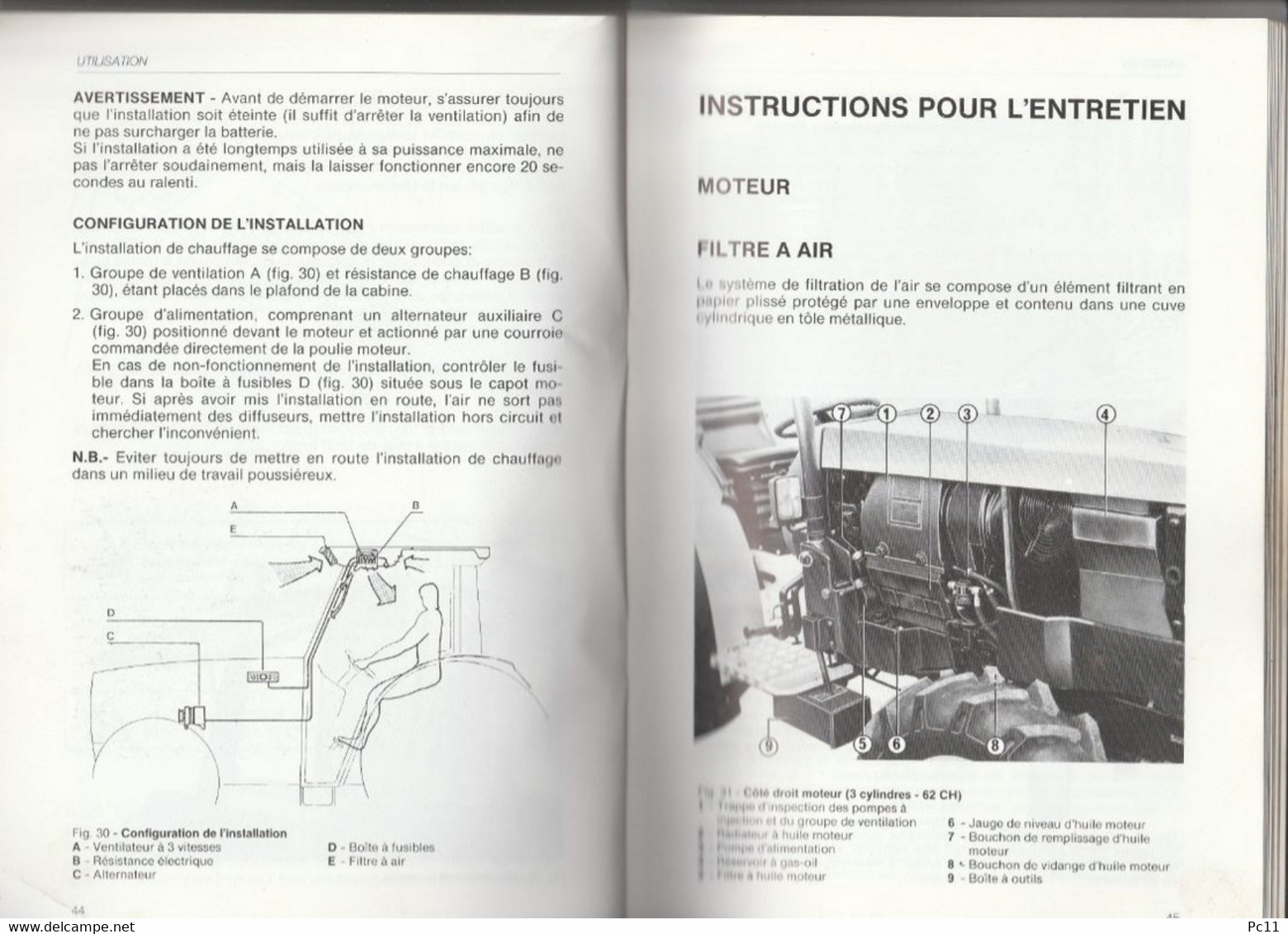 -Tracteur FORD 5010 Et 6010 Vigneron- Manuel D'utilisation Et D'entretien- - Tracteurs